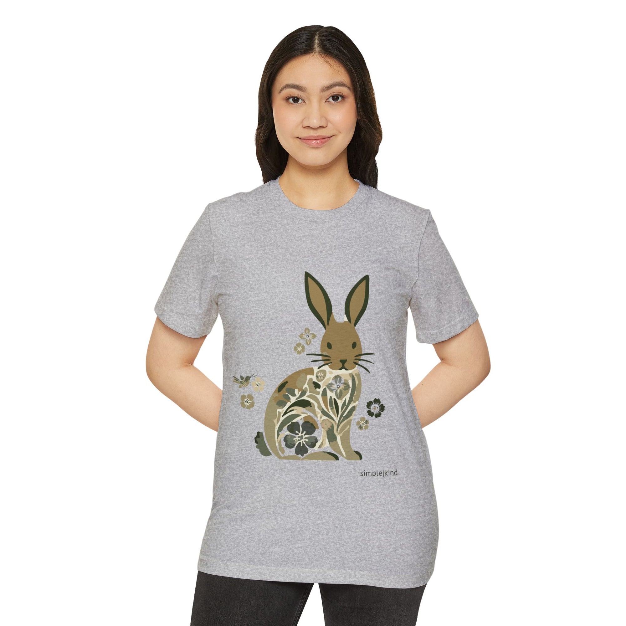 Rabbitat: Organic+Recycled Unisex Eco-Tee