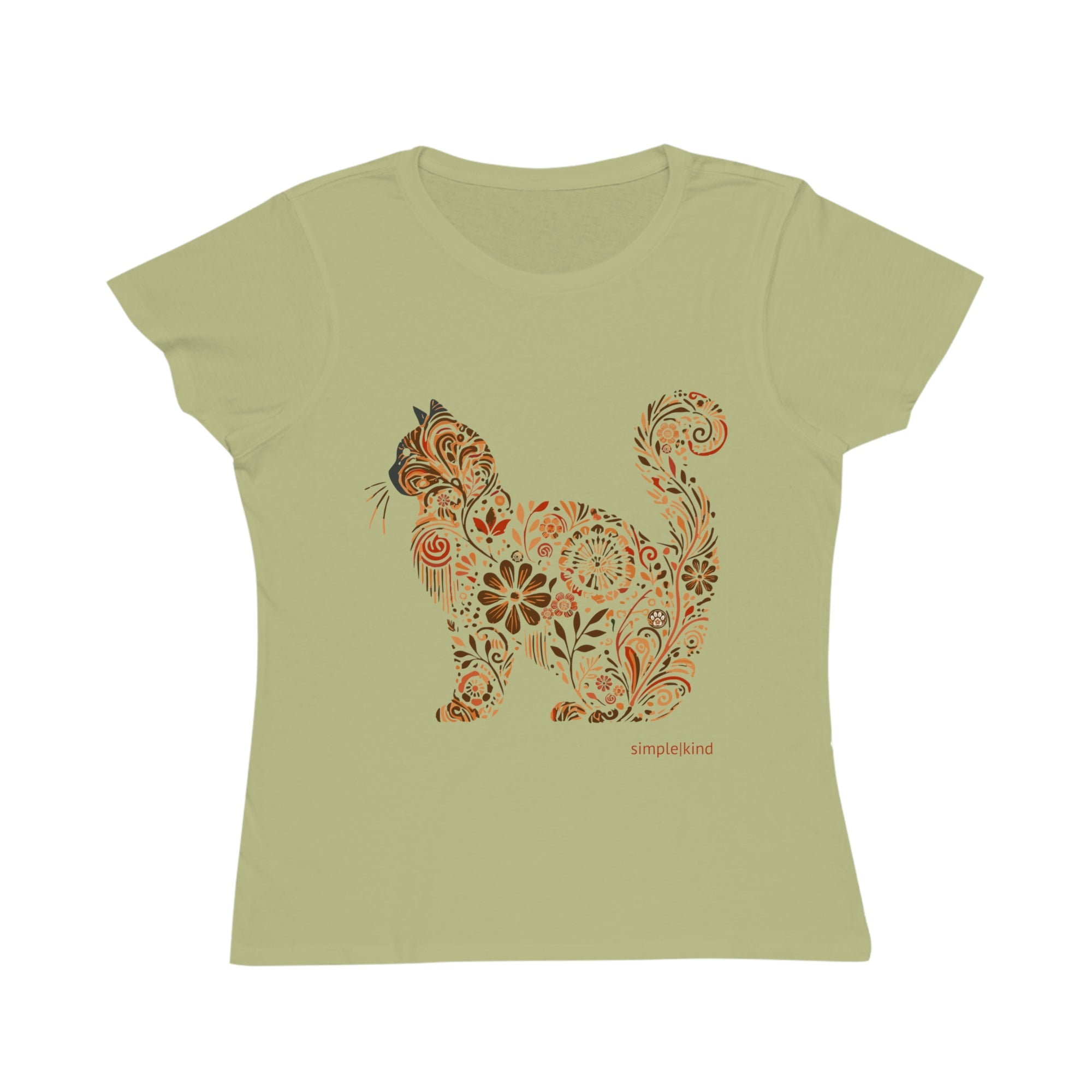Catflix &amp; Chill: Organic Cotton Women&#39;s Tee