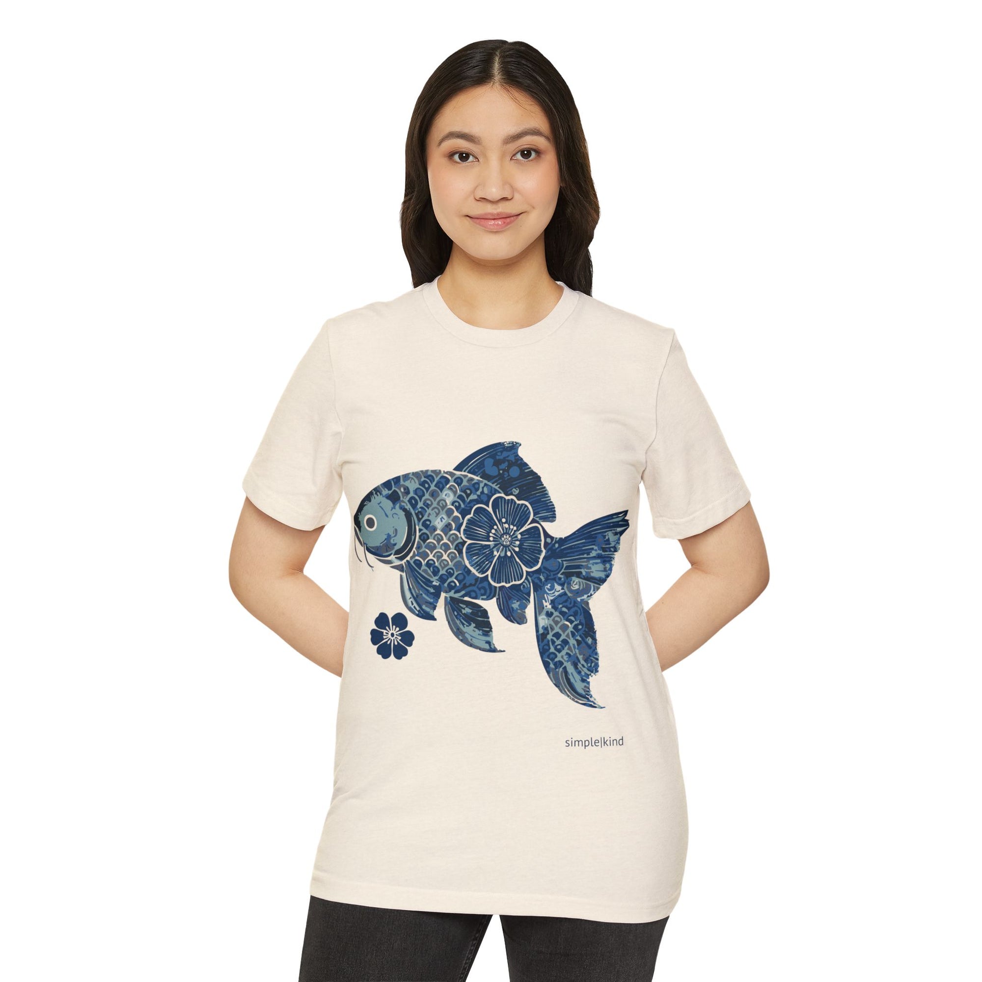 Fishionista: Organic+Recycled Unisex Eco-Tee