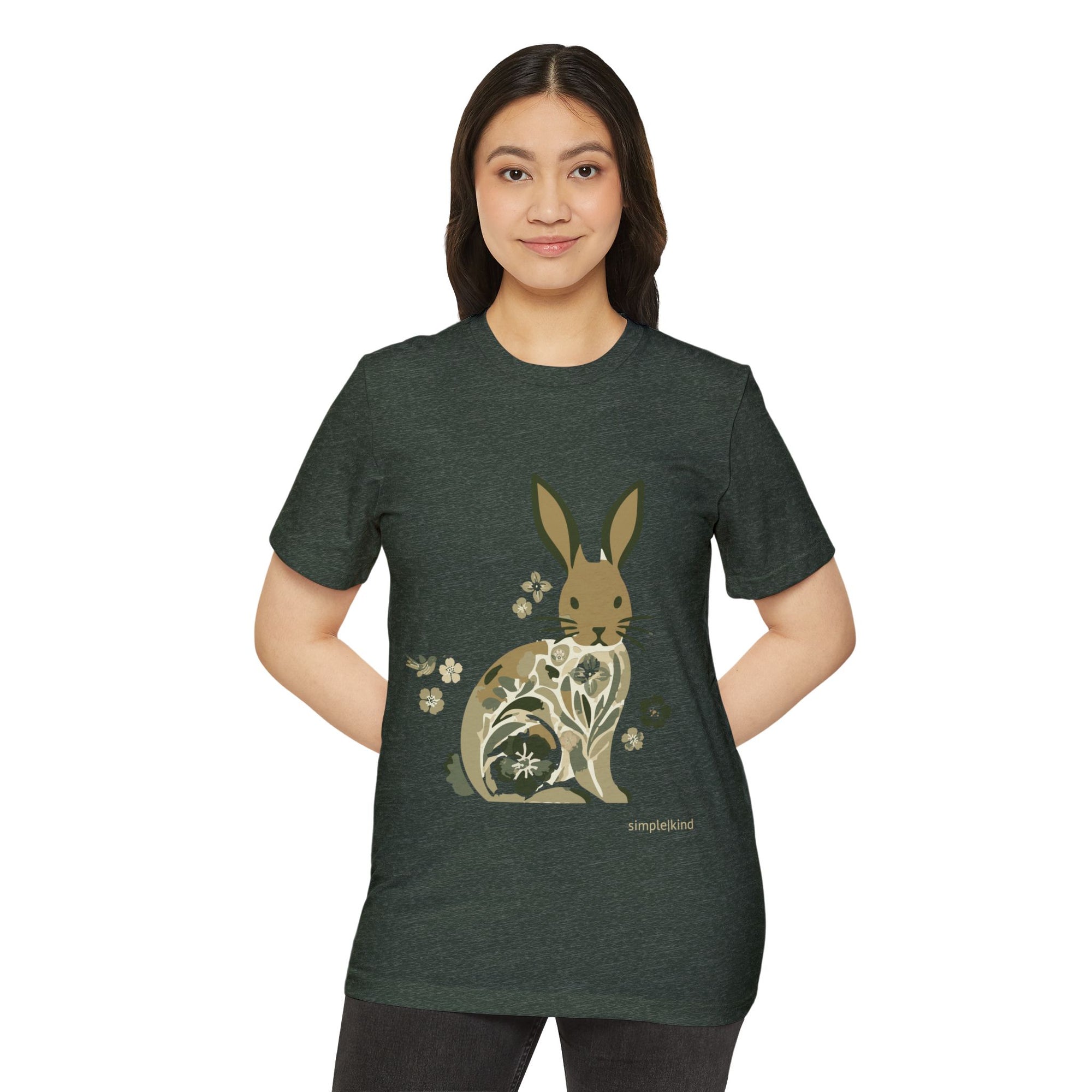 Rabbitat: Organic+Recycled Unisex Eco-Tee