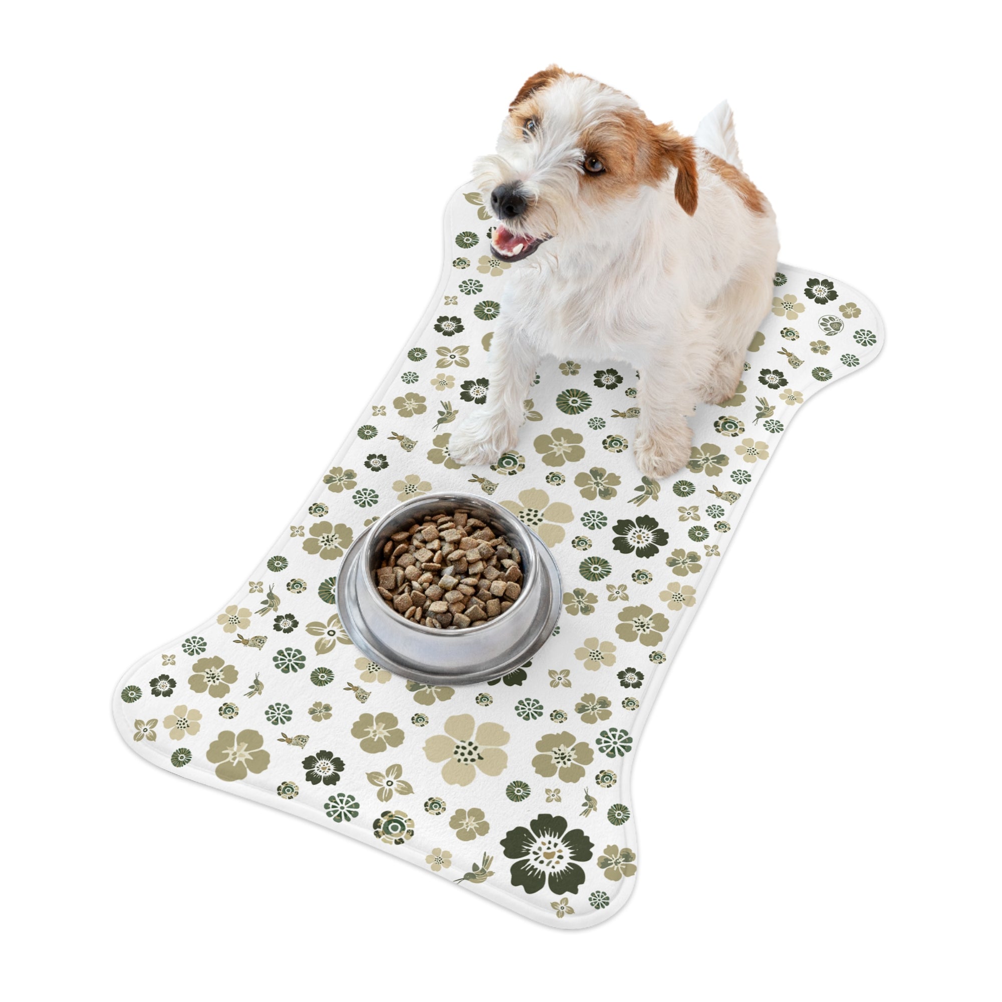 Meadow Moments: Fish / Bone Pet Feeding (or napping) Mat
