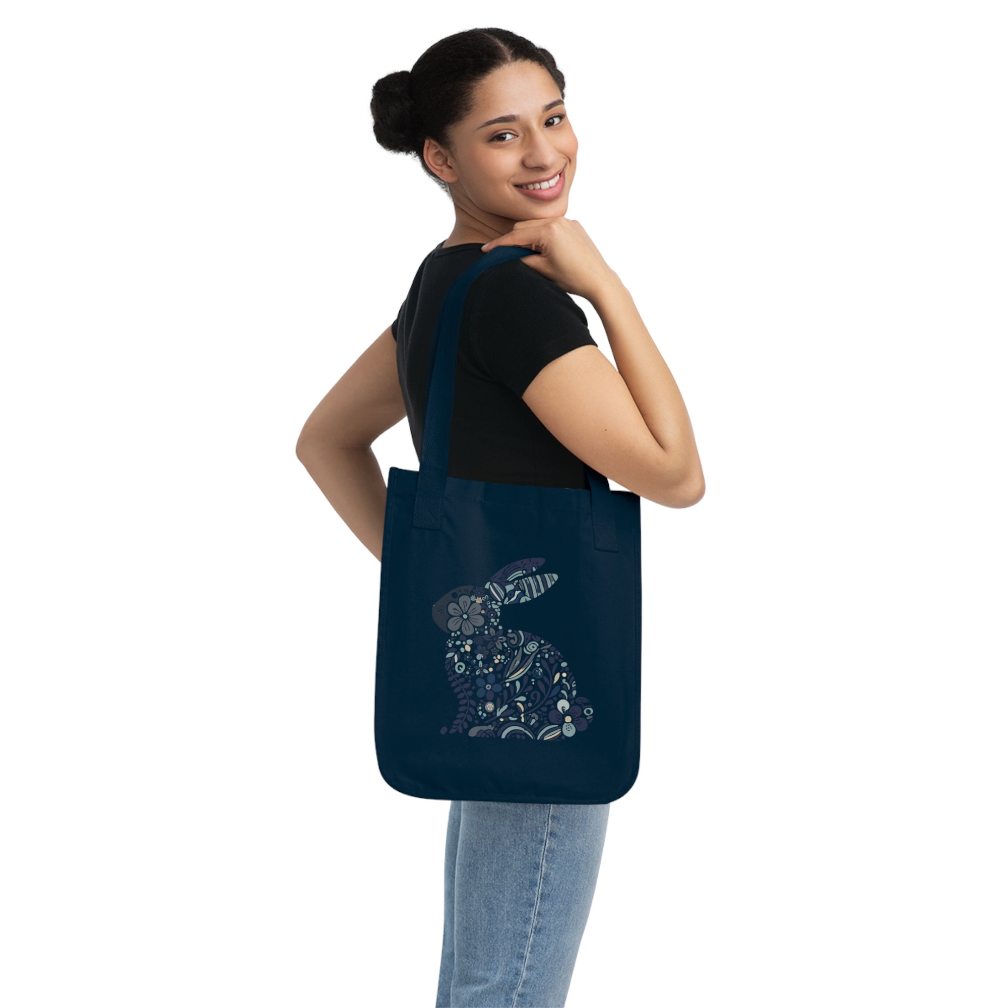 Hoptimist: Organic Market Tote (Navy)