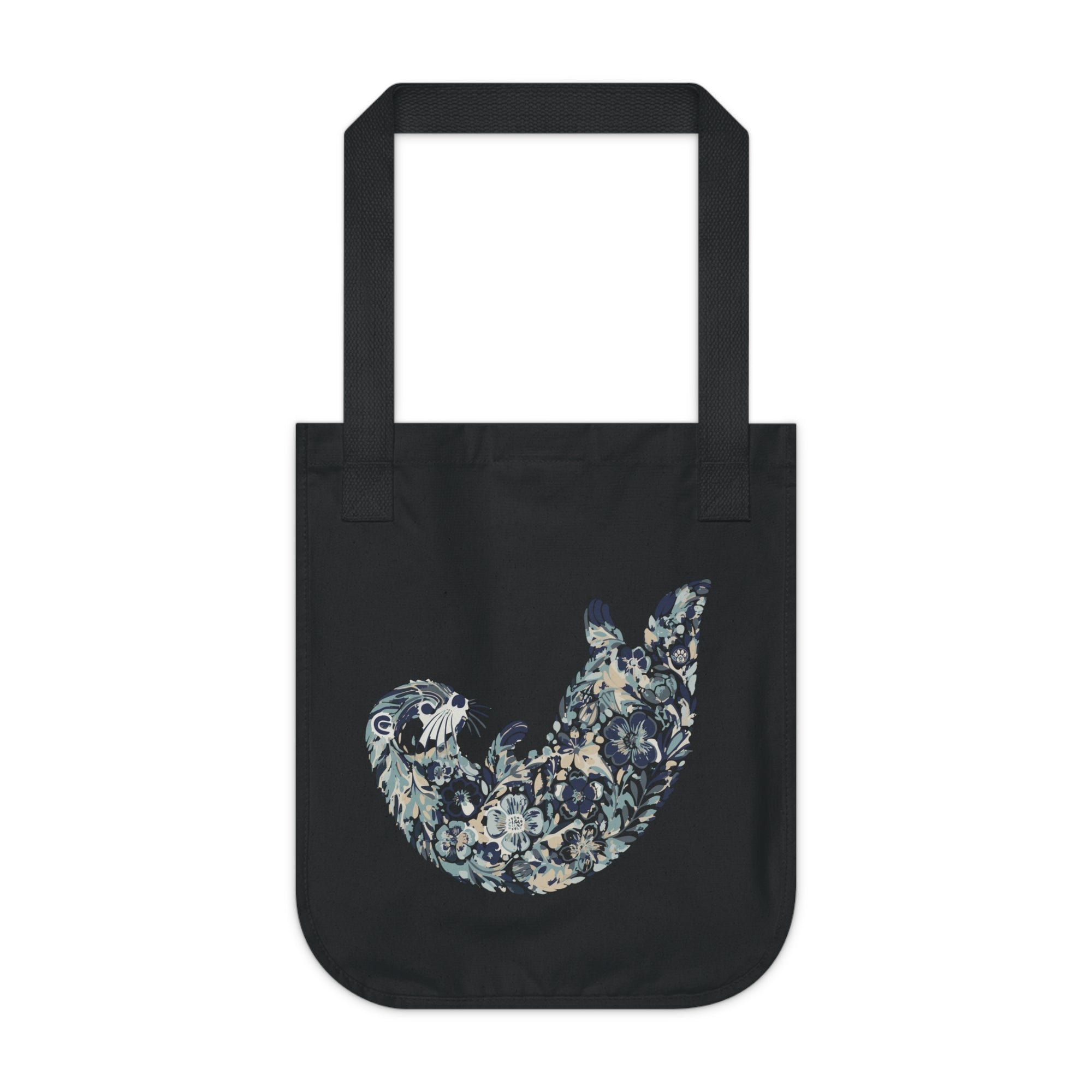 Drift and Let Drift: Organic Market Tote (Black)