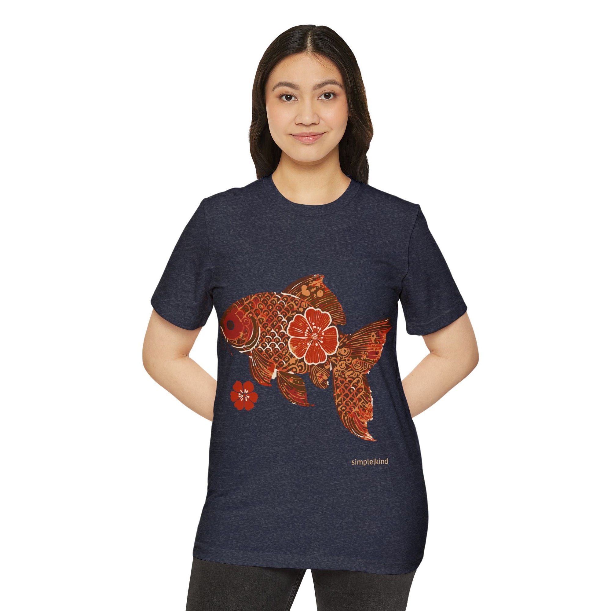 Fishionista: Organic+Recycled Unisex Eco-Tee