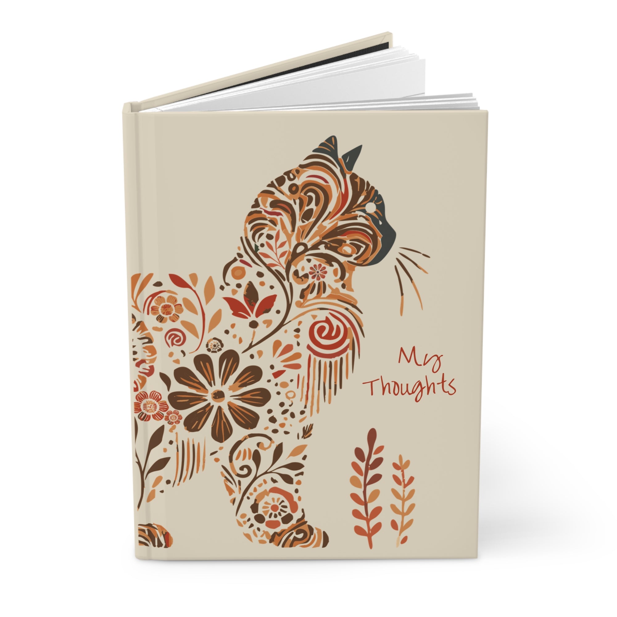 Catflix &amp; Chill: Hardcover Matte Journal