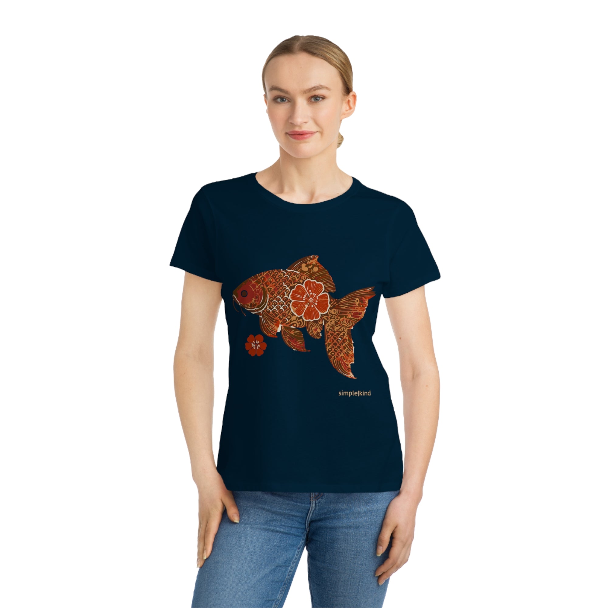Fishionista: Organic Cotton Women's Tee