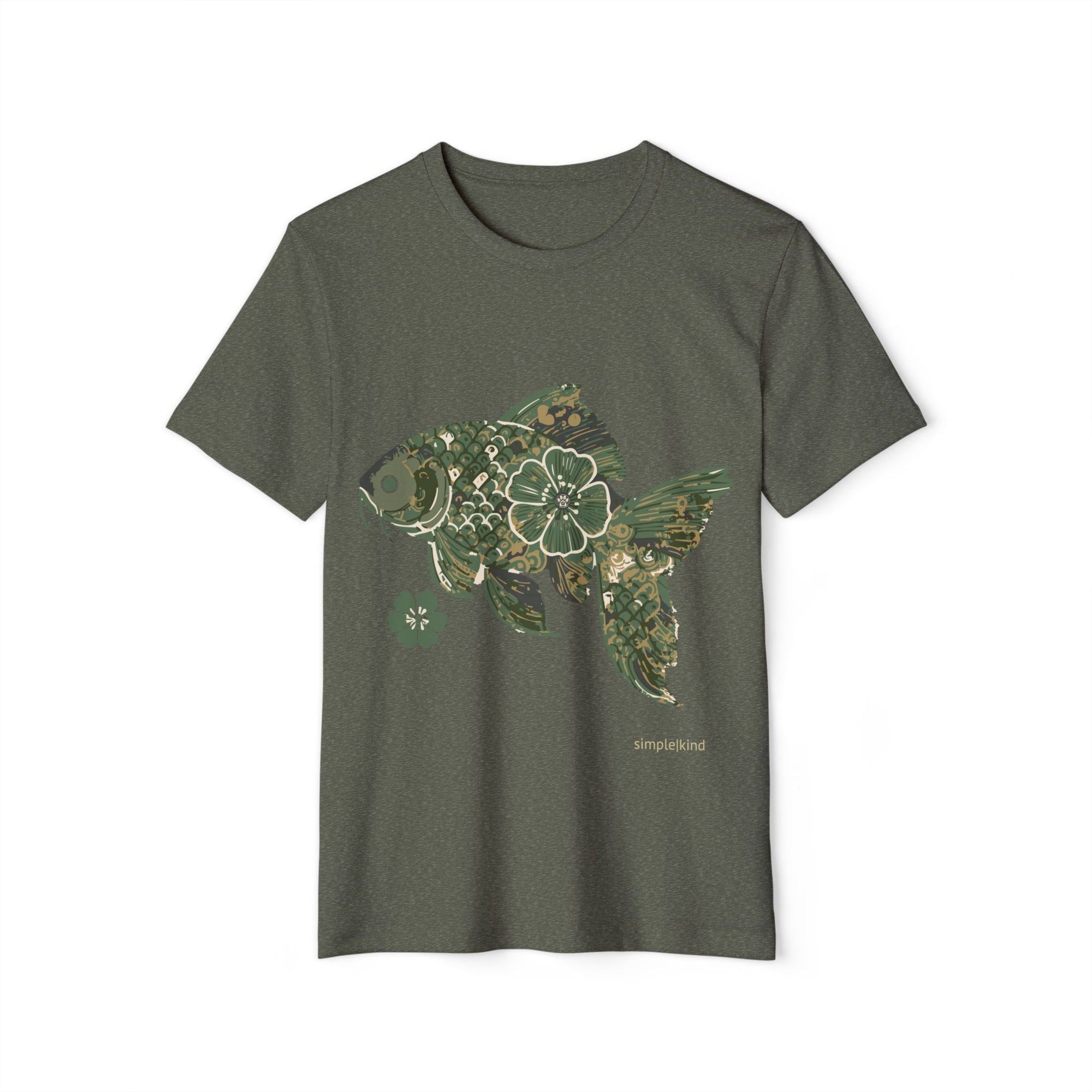 Fishionista: Organic+Recycled Unisex Eco-Tee