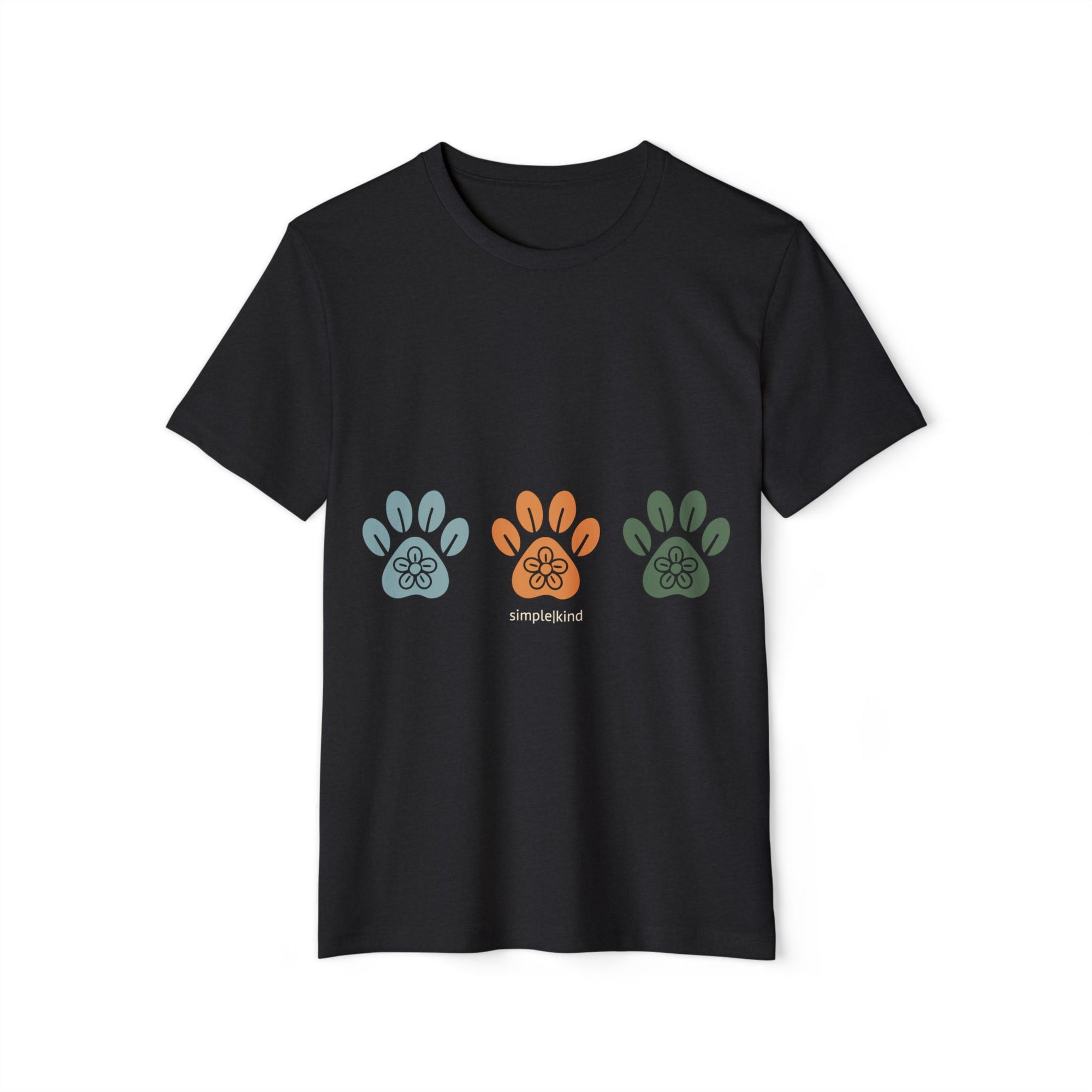 Simple Paws: Organic+Recycled Unisex Eco-Tee