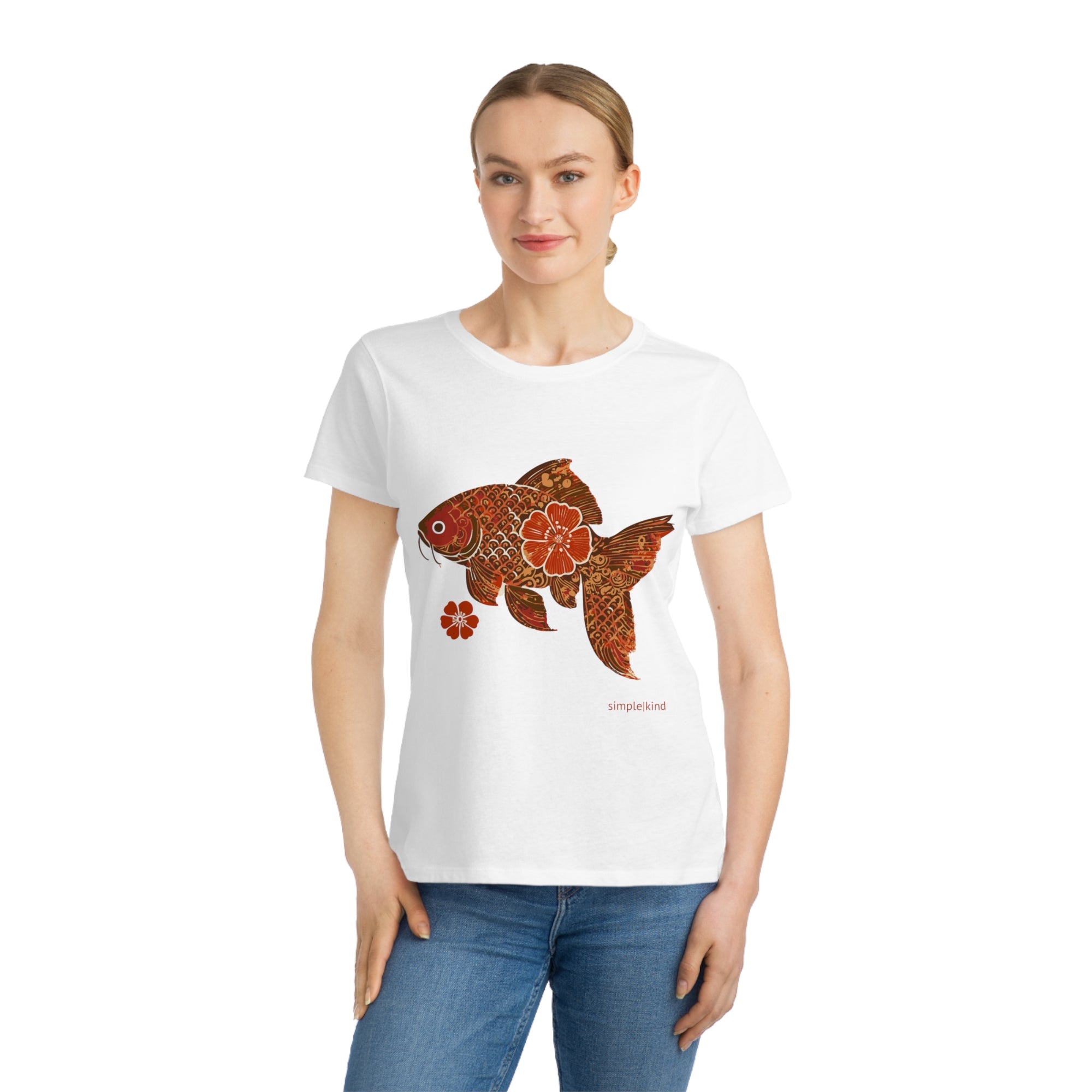 Fishionista: Organic Cotton Women's Tee