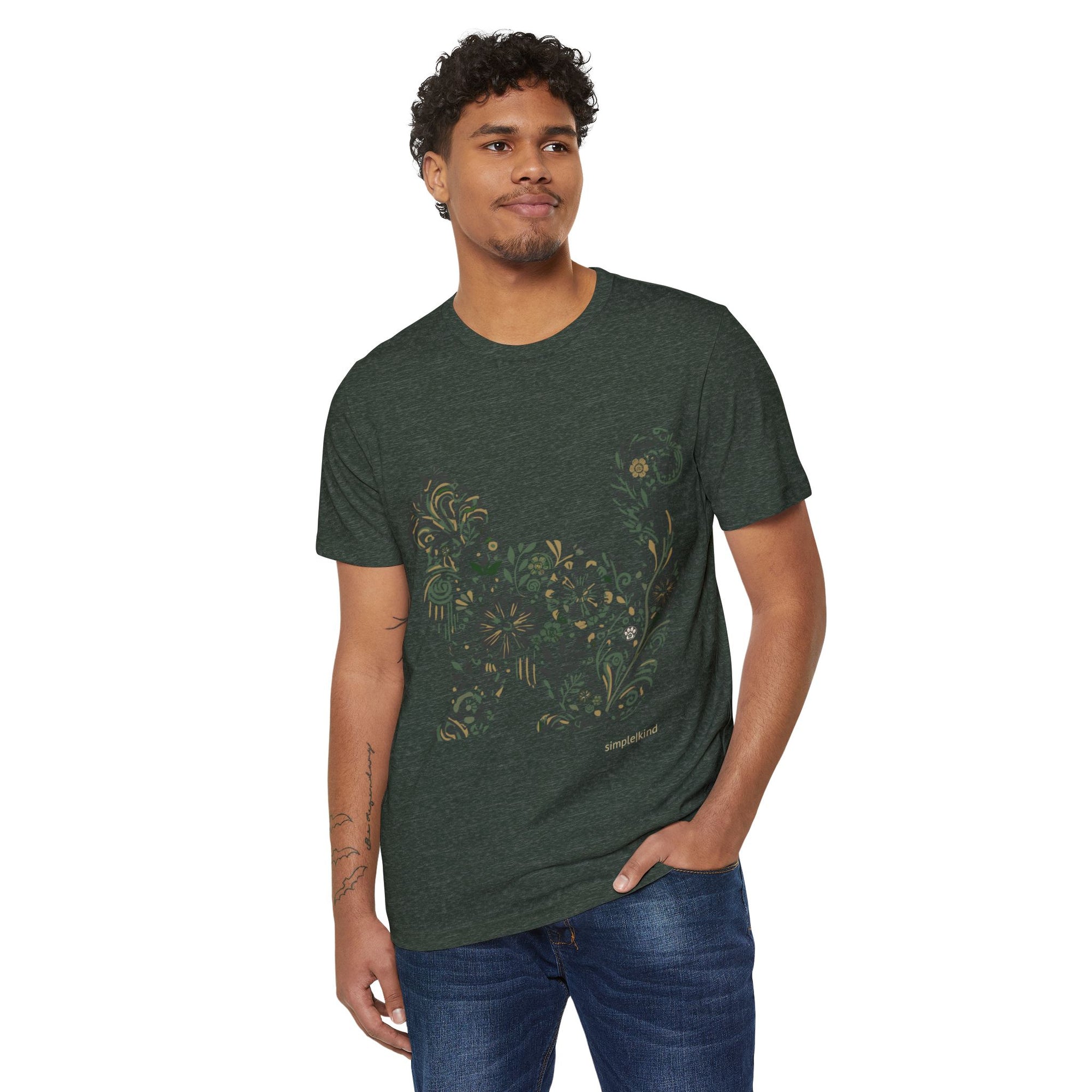 Catflix &amp; Chill: Organic+Recycled Unisex Eco-Tee
