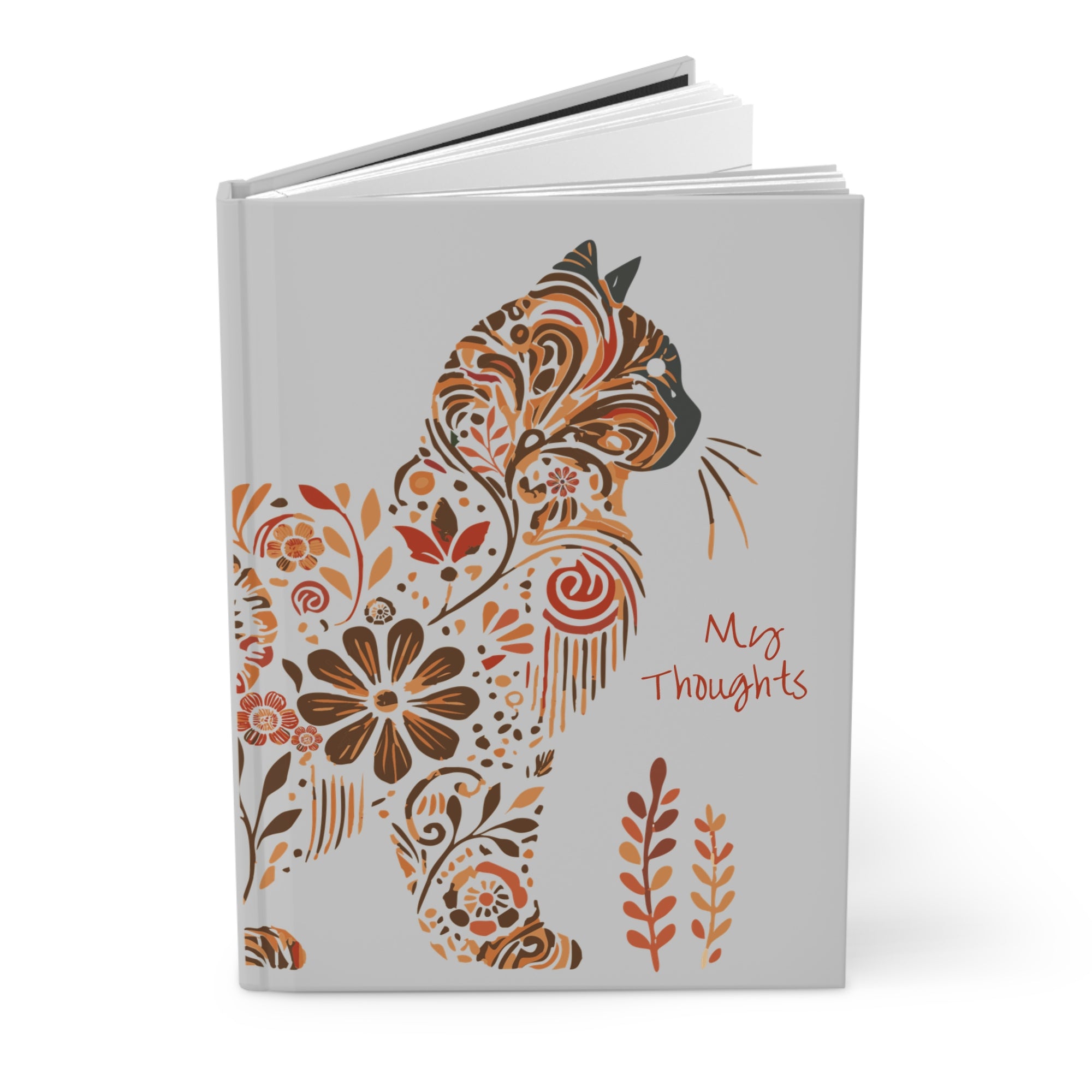 Catflix &amp; Chill: Hardcover Matte Journal