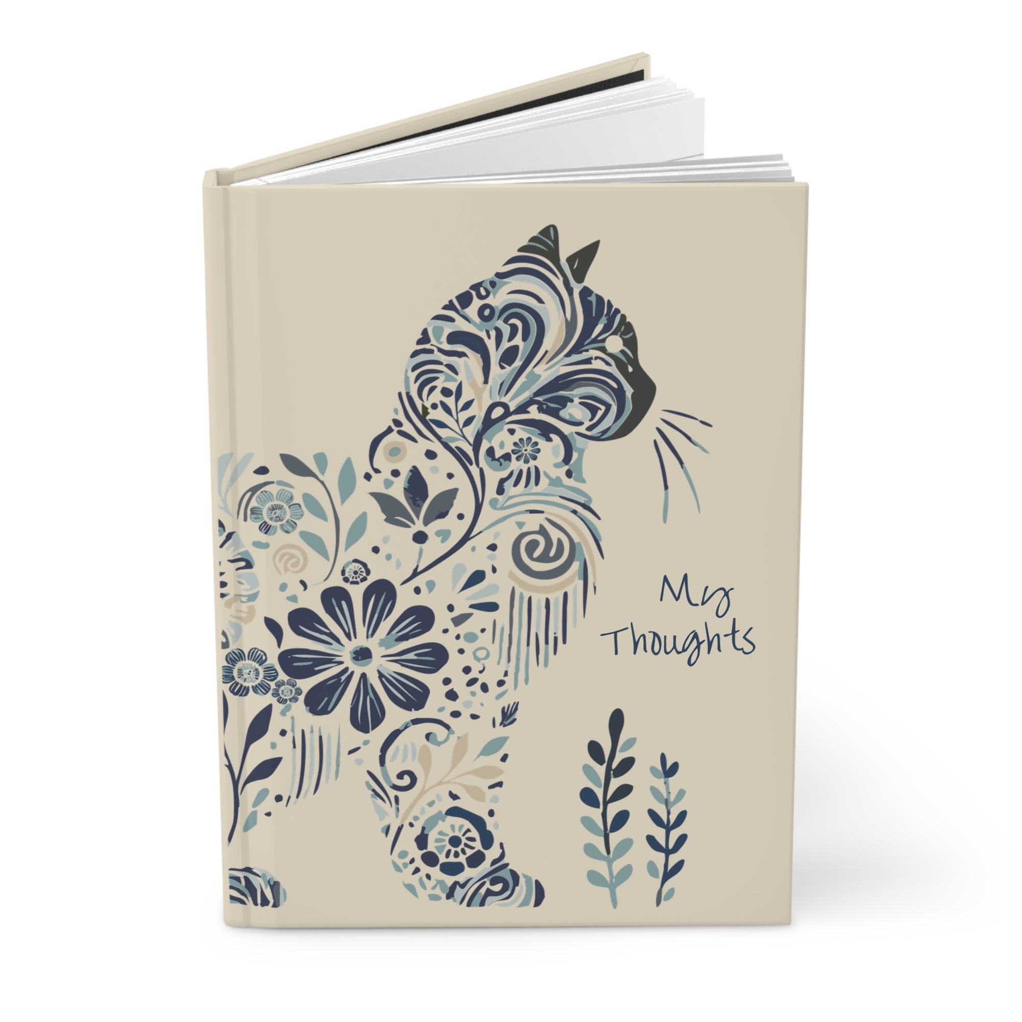 Catflix &amp; Chill: Hardcover Matte Journal