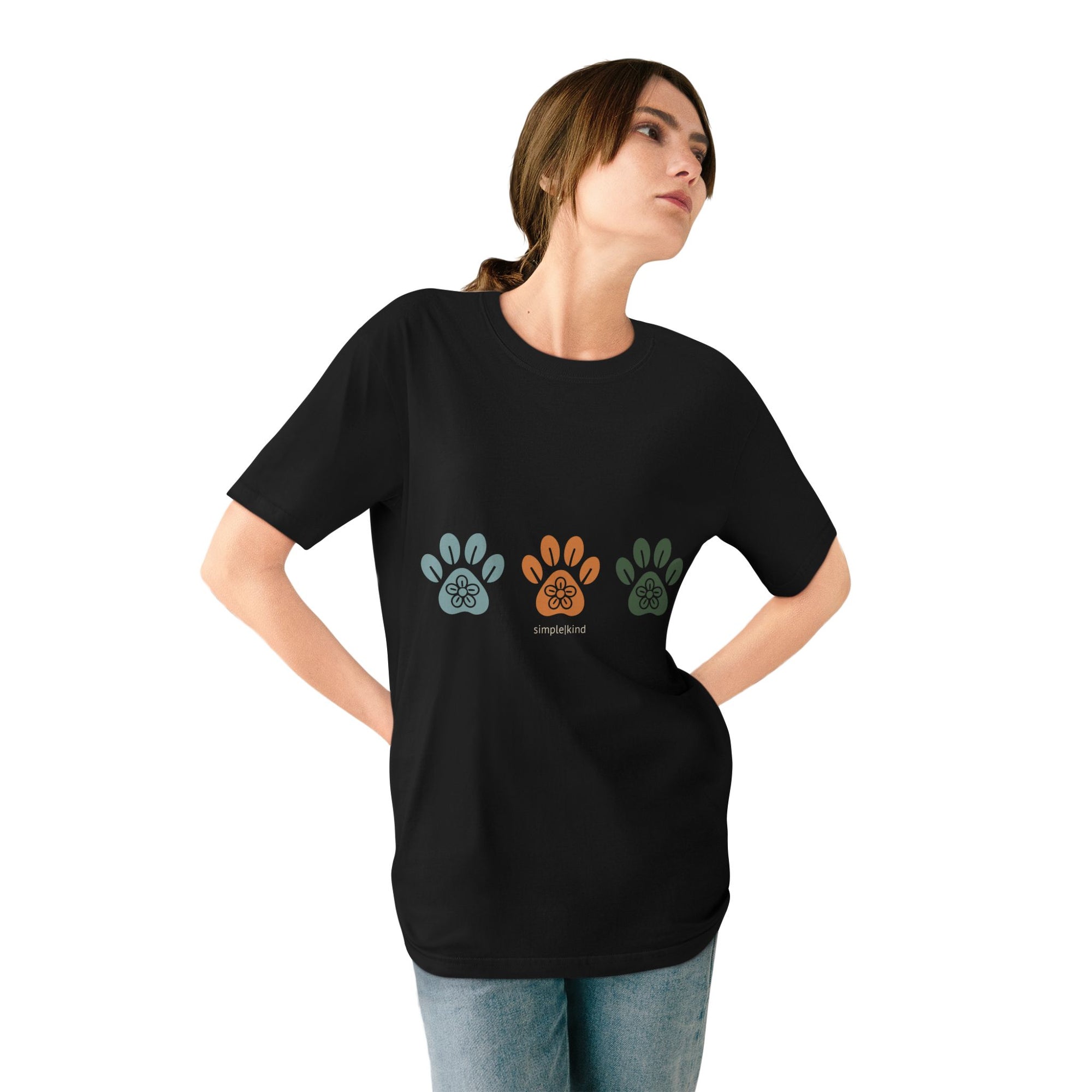 Simple Paws: Organic Cotton Unisex Tee