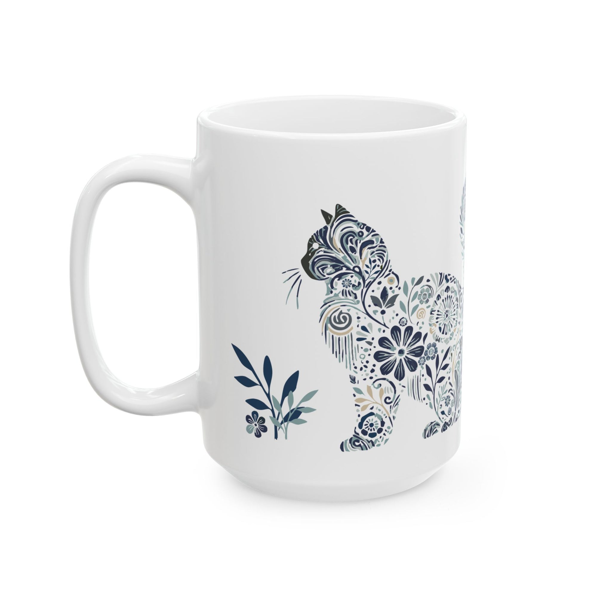 Catflix &amp; Chill: Left-Handed Mug