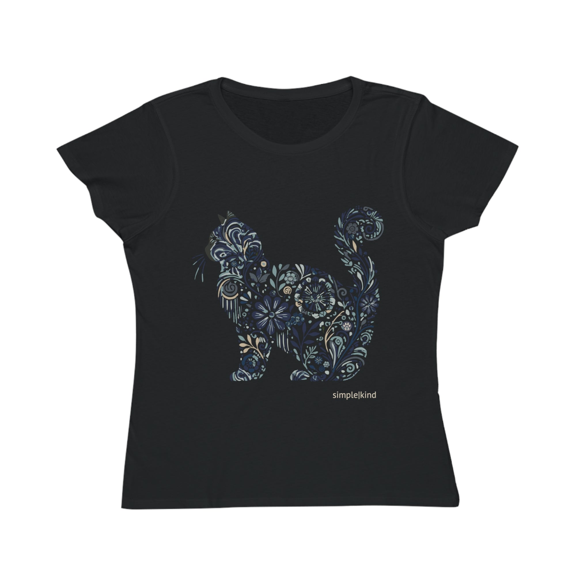 Catflix &amp; Chill: Organic Cotton Women&#39;s Tee