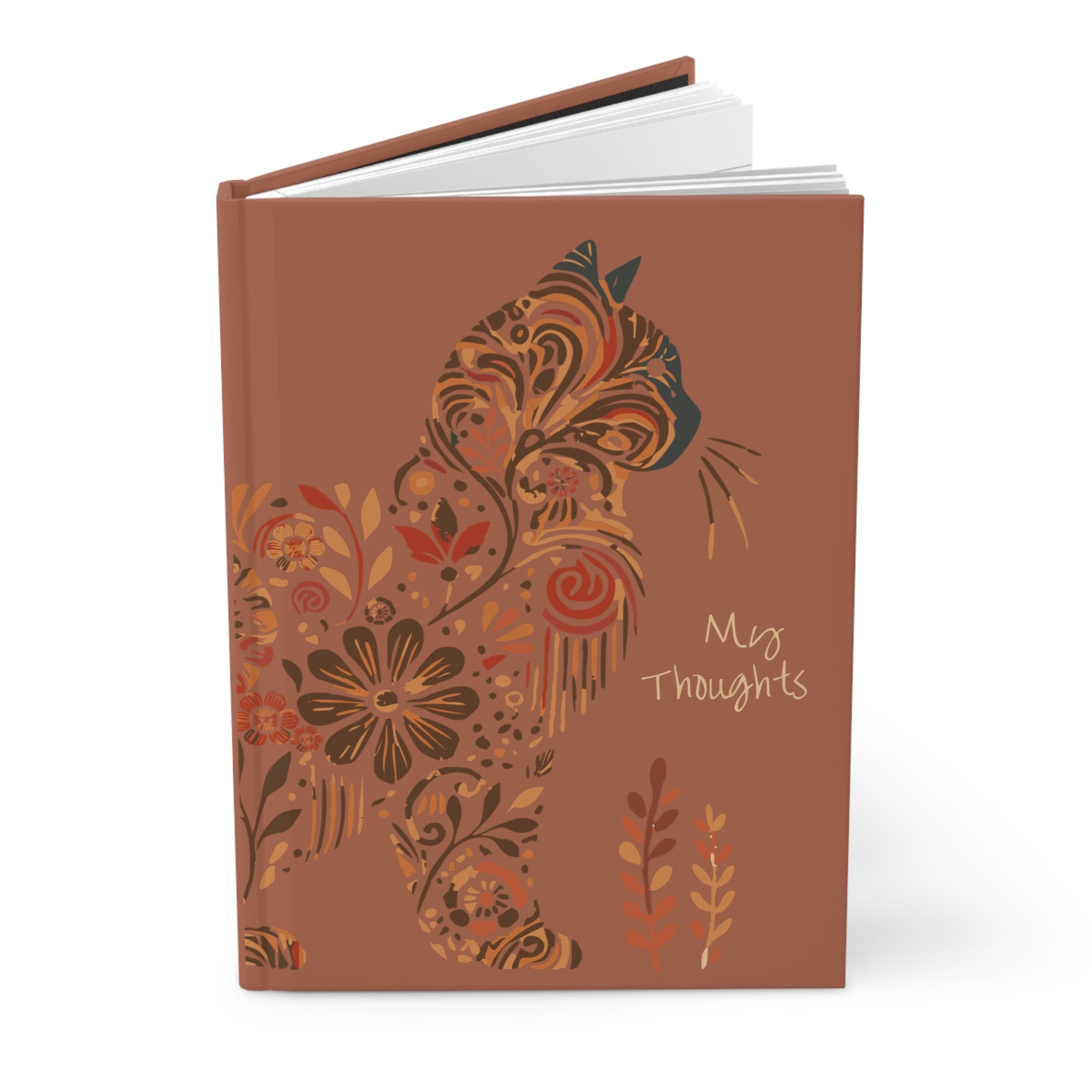 Catflix &amp; Chill: Hardcover Matte Journal