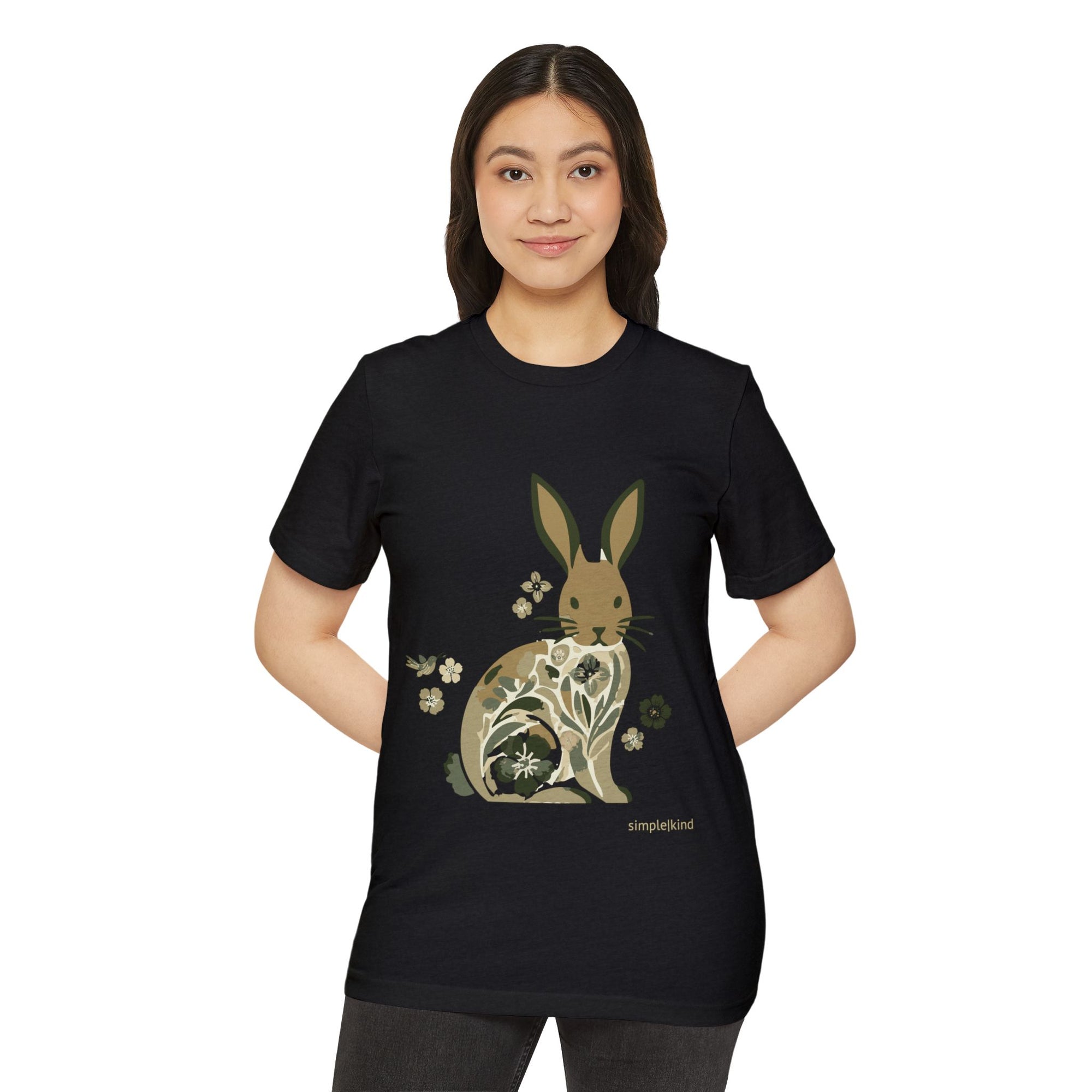 Rabbitat: Organic+Recycled Unisex Eco-Tee