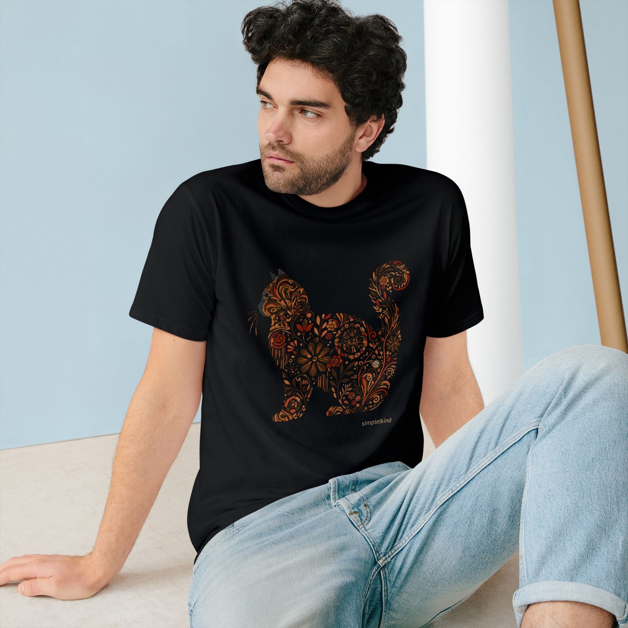Catflix &amp; Chill: Organic Cotton Unisex Tee
