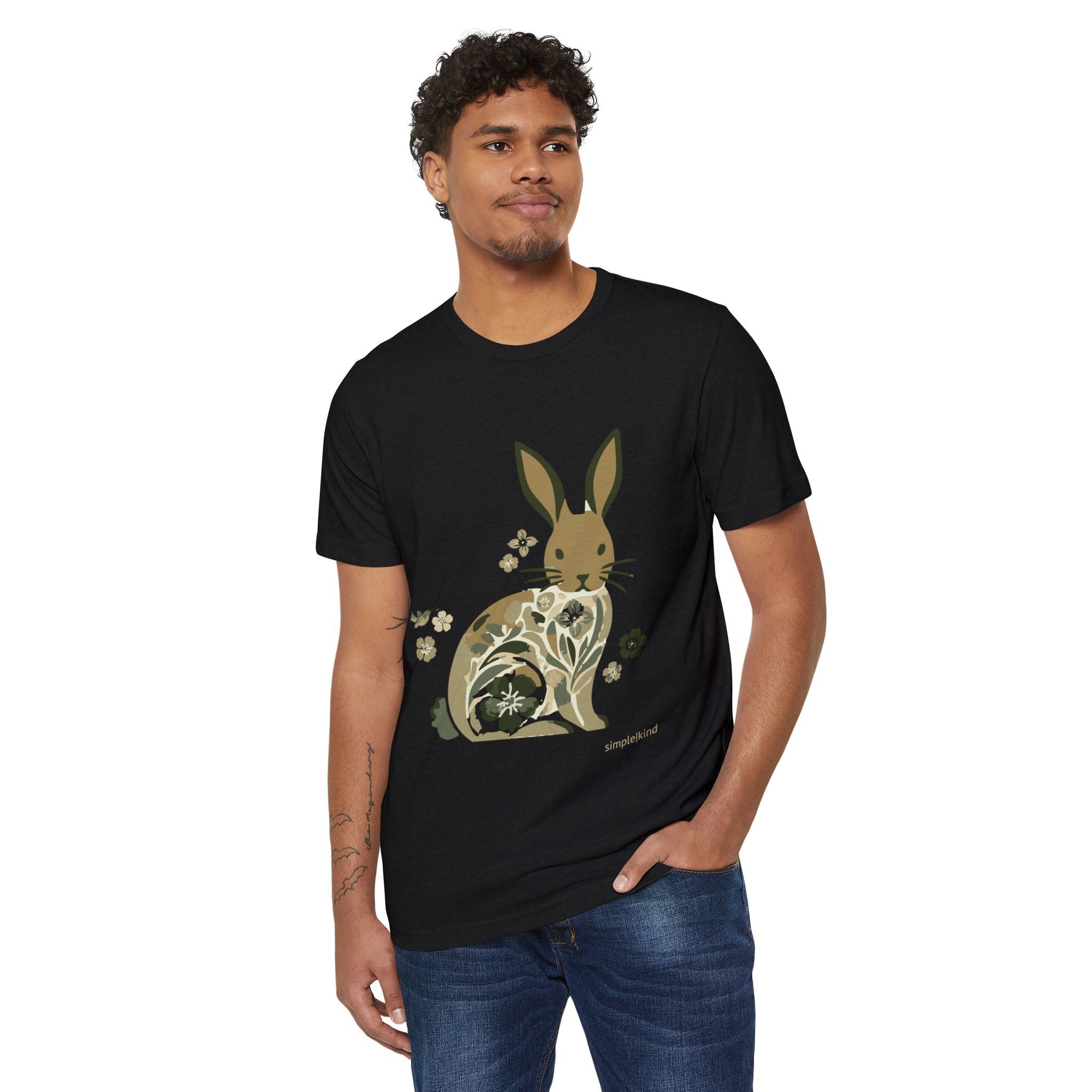 Rabbitat: Organic+Recycled Unisex Eco-Tee