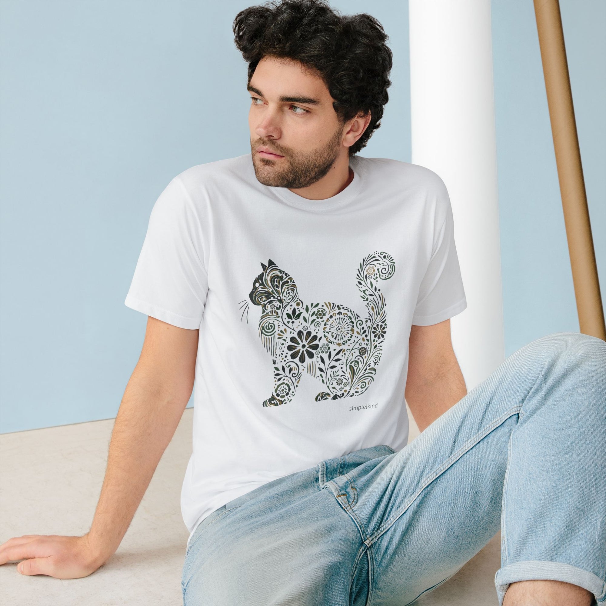 Catflix &amp; Chill: Organic Cotton Unisex Tee