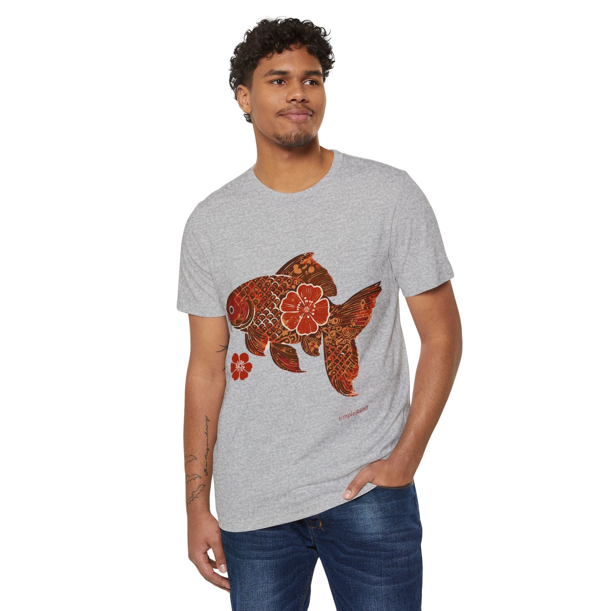 Fishionista: Organic+Recycled Unisex Eco-Tee