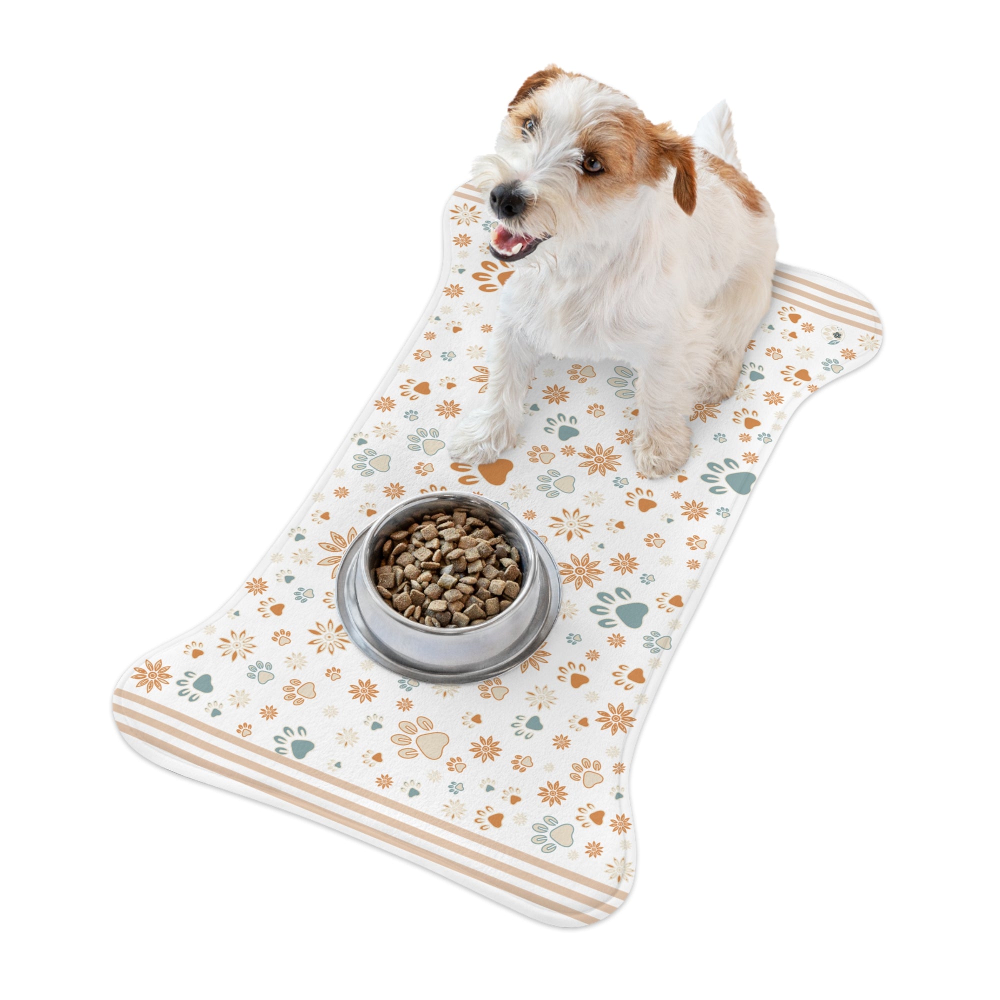 Wildbloom Walk: Fish / Bone Pet Feeding (or napping) Mat