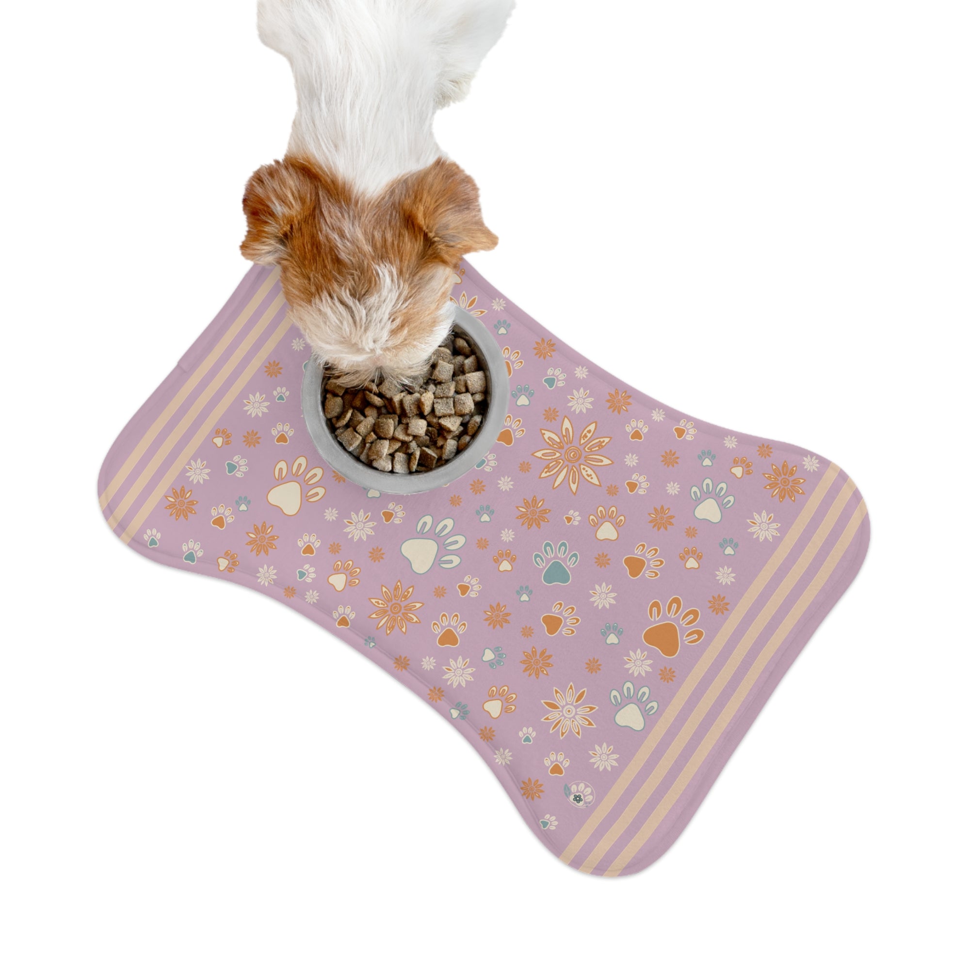 Wildbloom Walk: Fish / Bone Pet Feeding (or napping) Mat