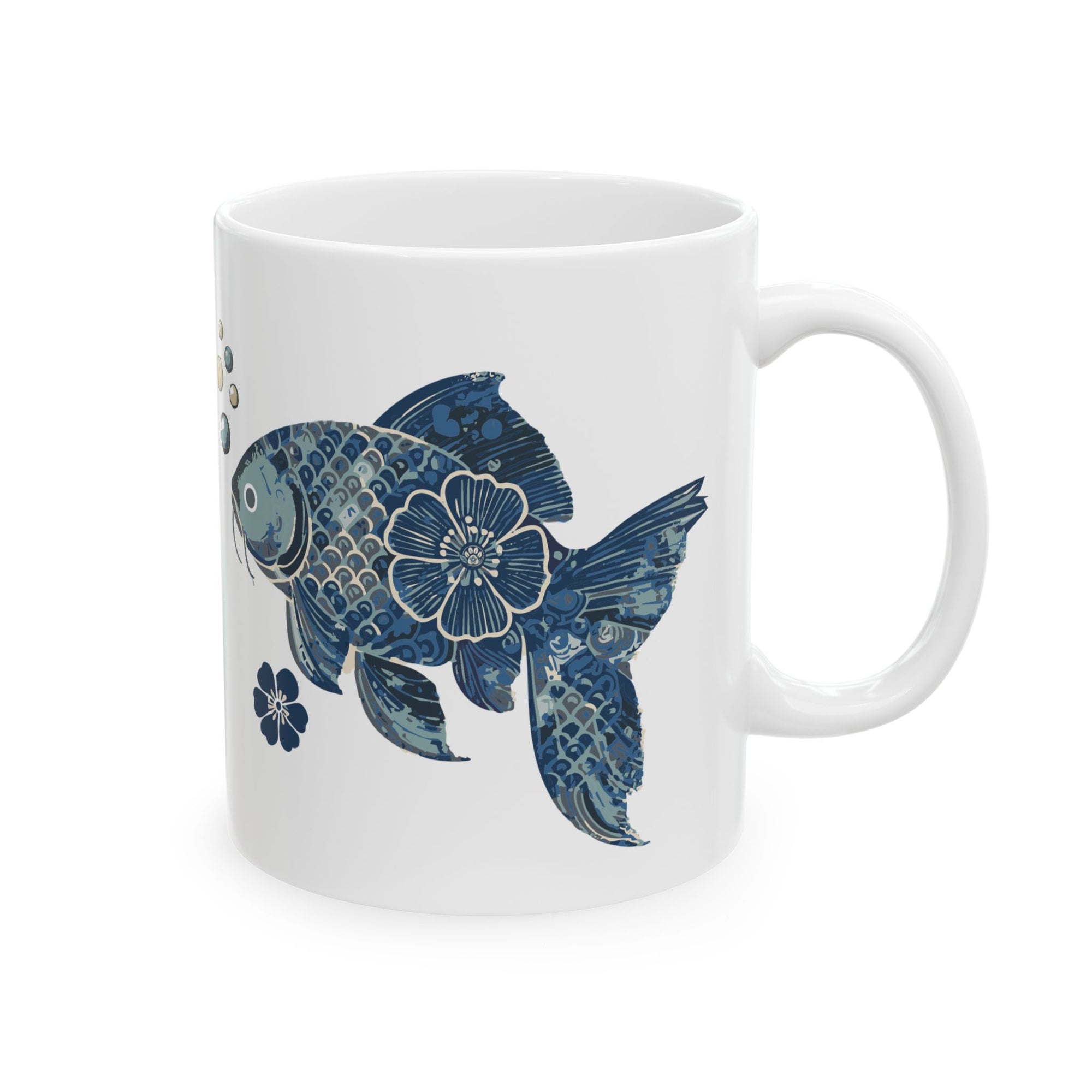 Fishionista: Right-Handed Mug