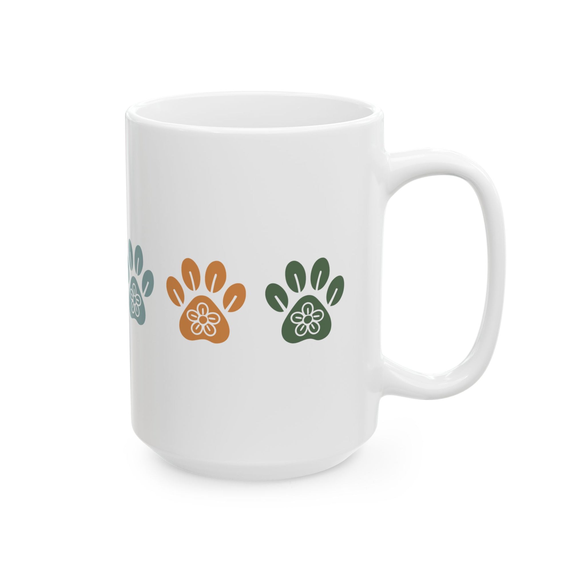 Simple Paws: Right-Handed Mug
