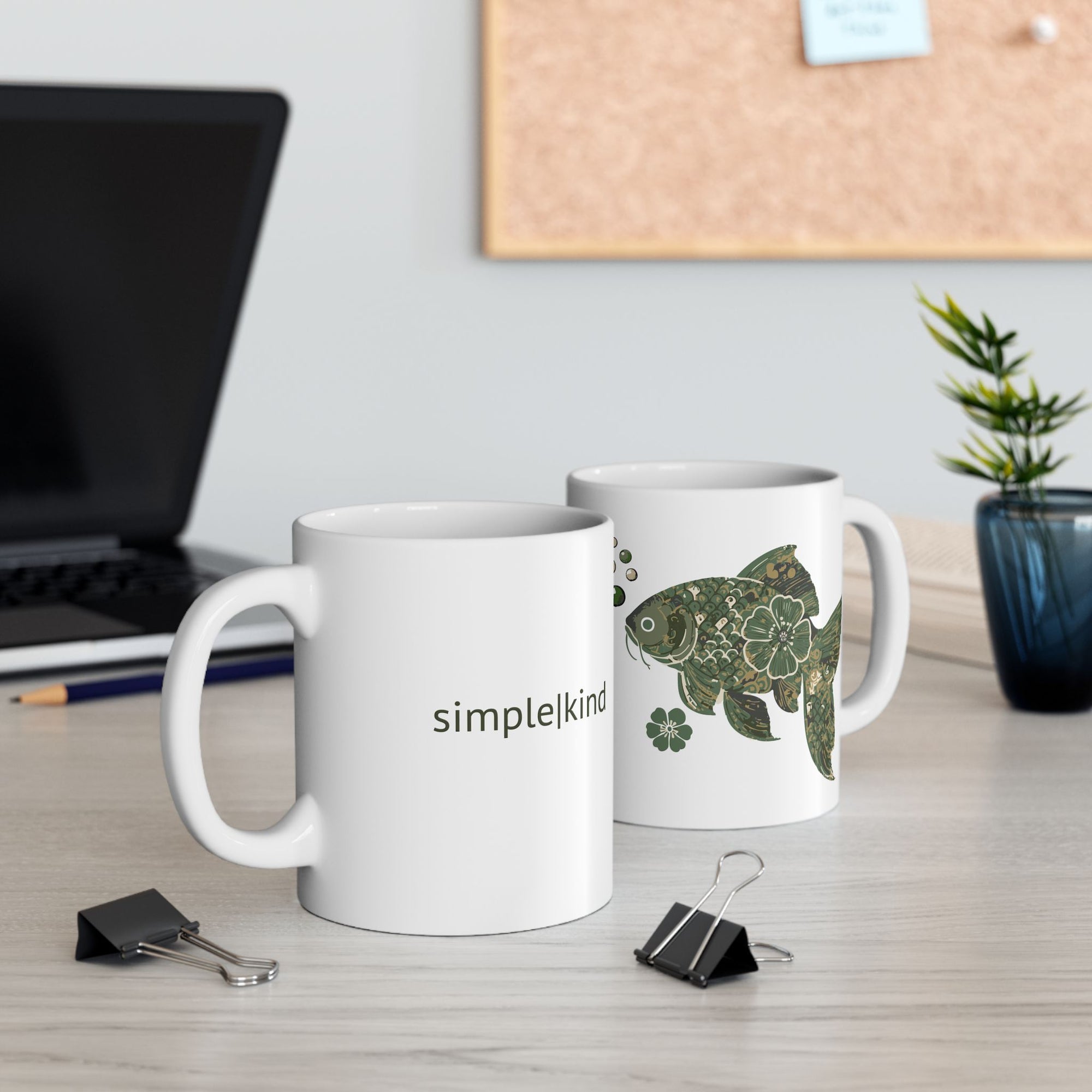 Fishionista: Right-Handed Mug