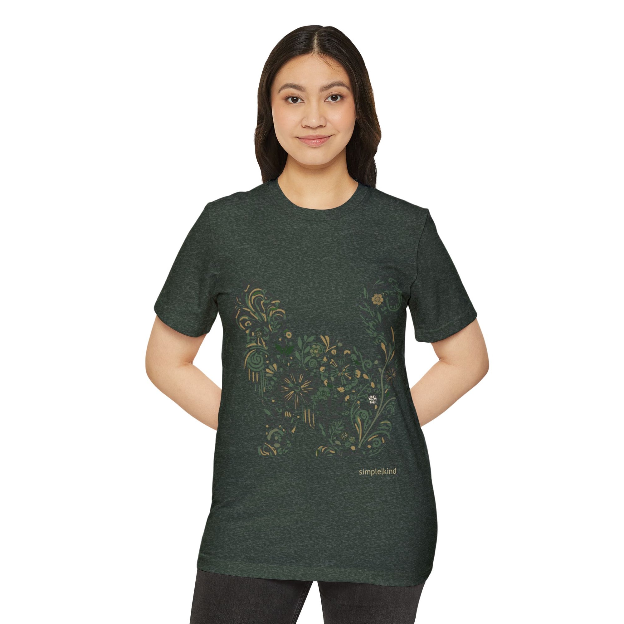Catflix &amp; Chill: Organic+Recycled Unisex Eco-Tee