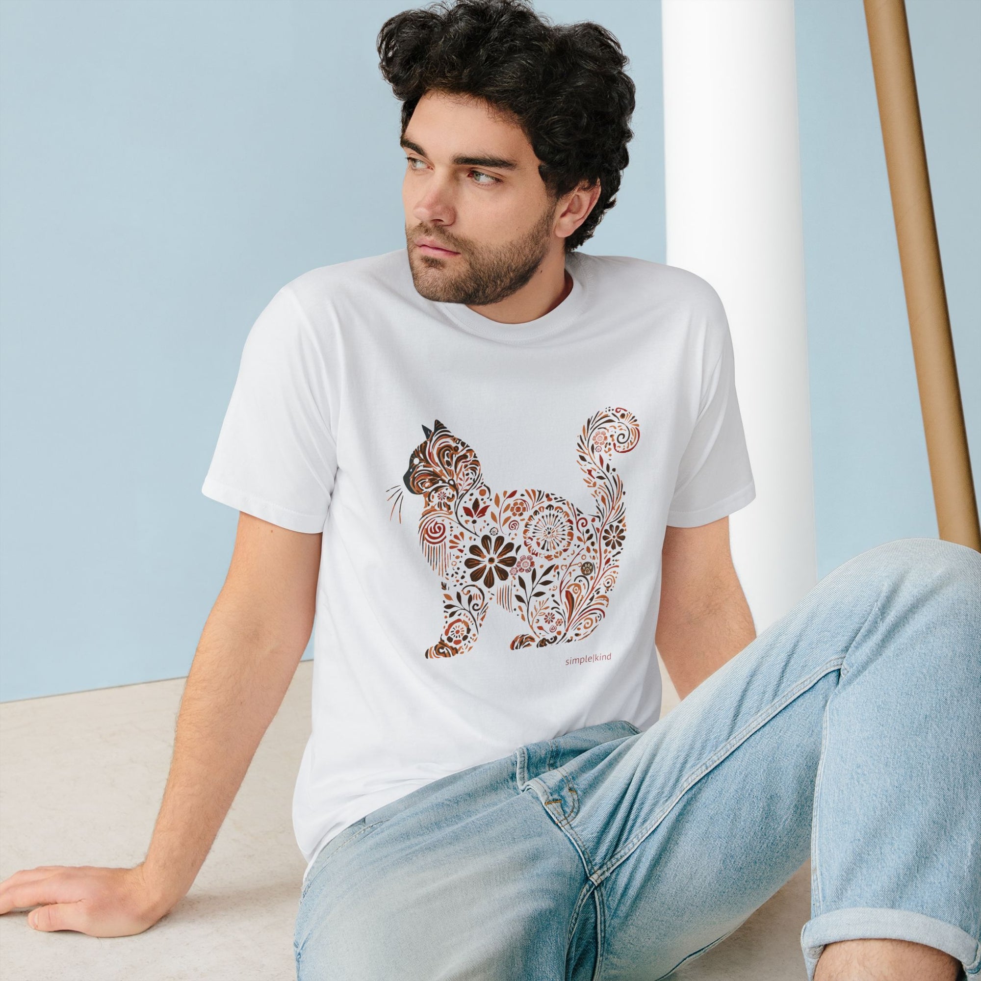 Catflix &amp; Chill: Organic Cotton Unisex Tee