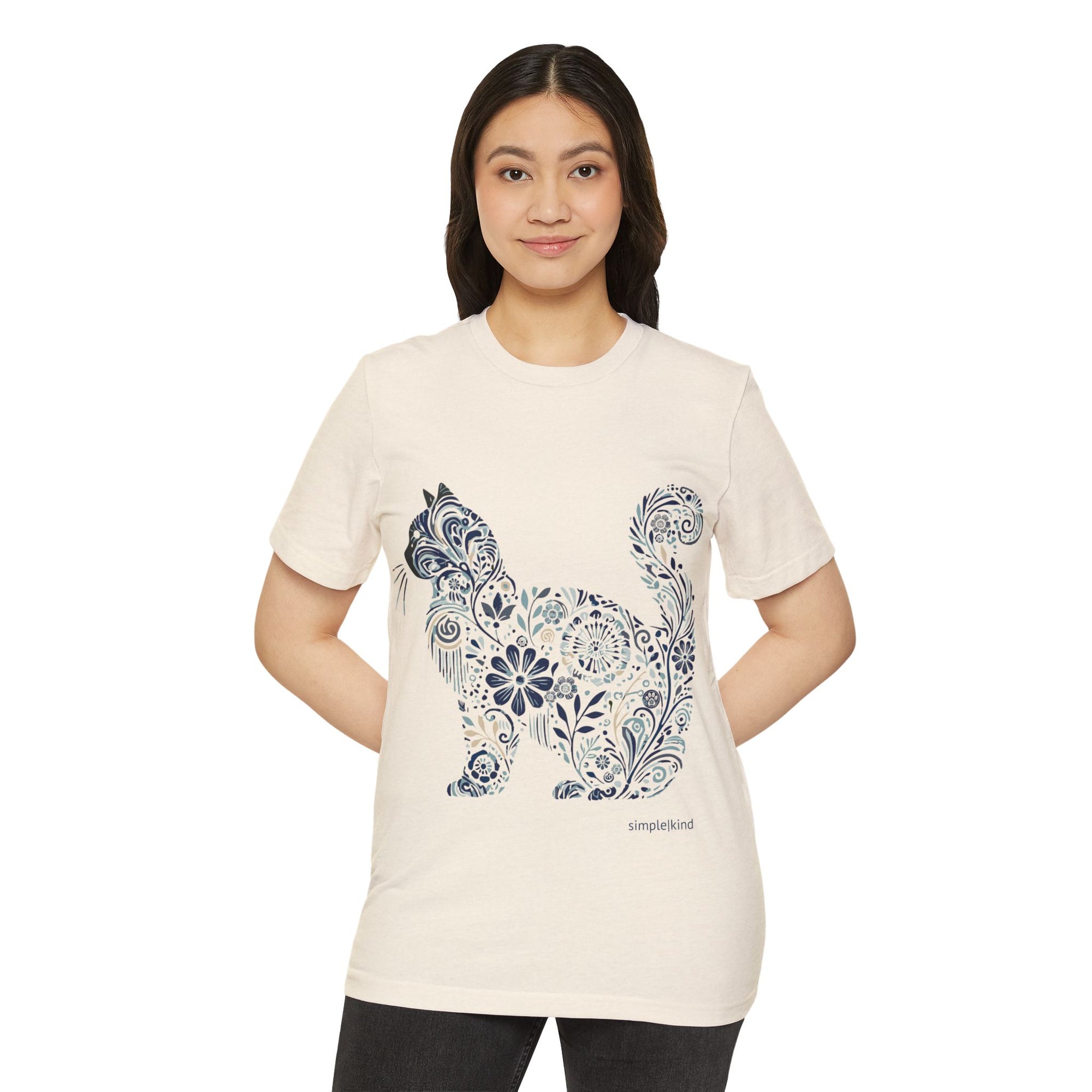 Catflix &amp; Chill: Organic+Recycled Unisex Eco-Tee