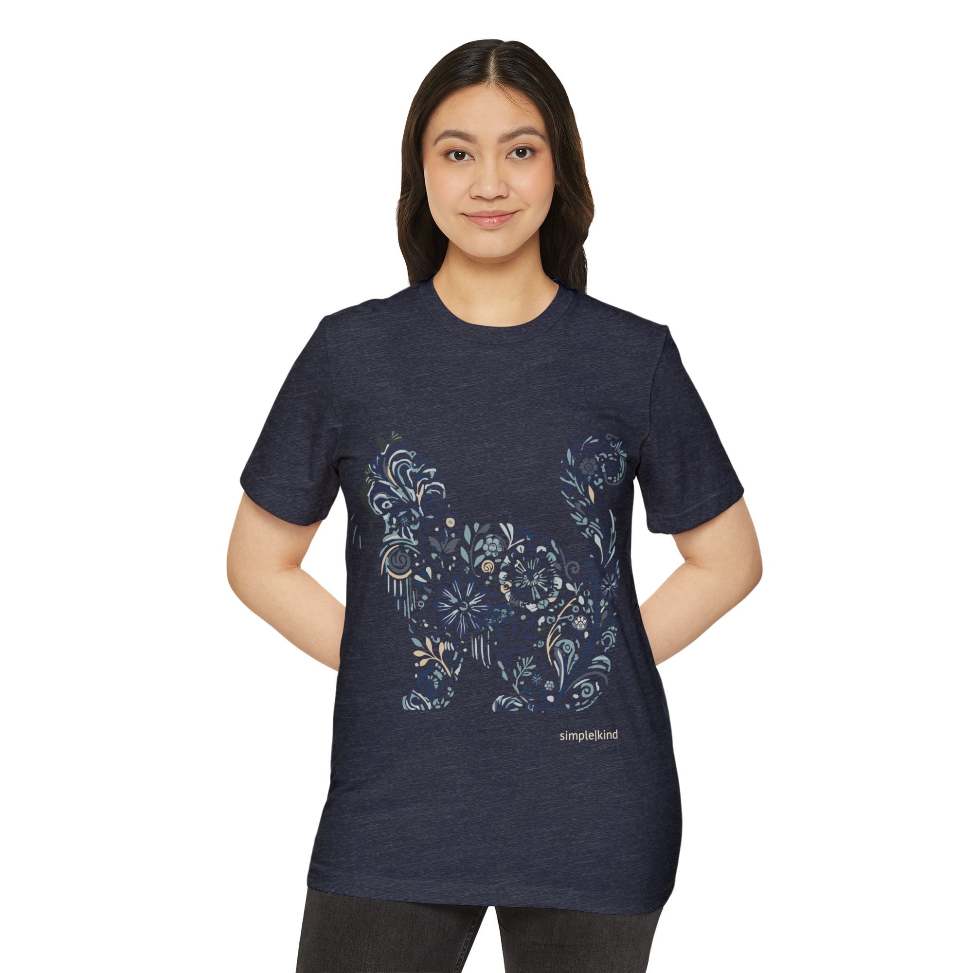Catflix &amp; Chill: Organic+Recycled Unisex Eco-Tee