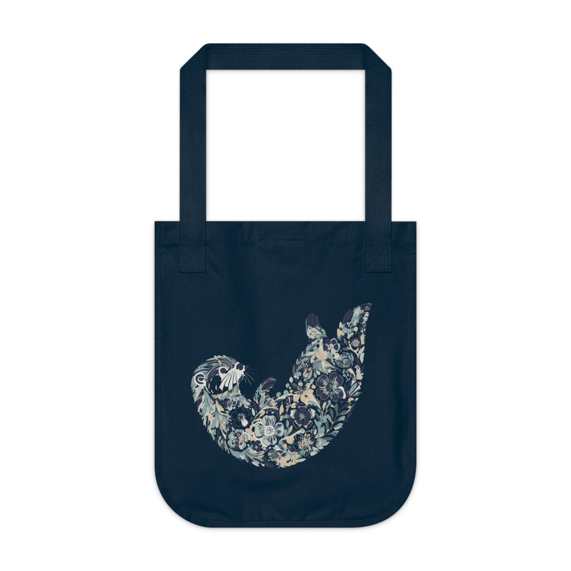 Drift and Let Drift: Organic Market Tote (Navy)
