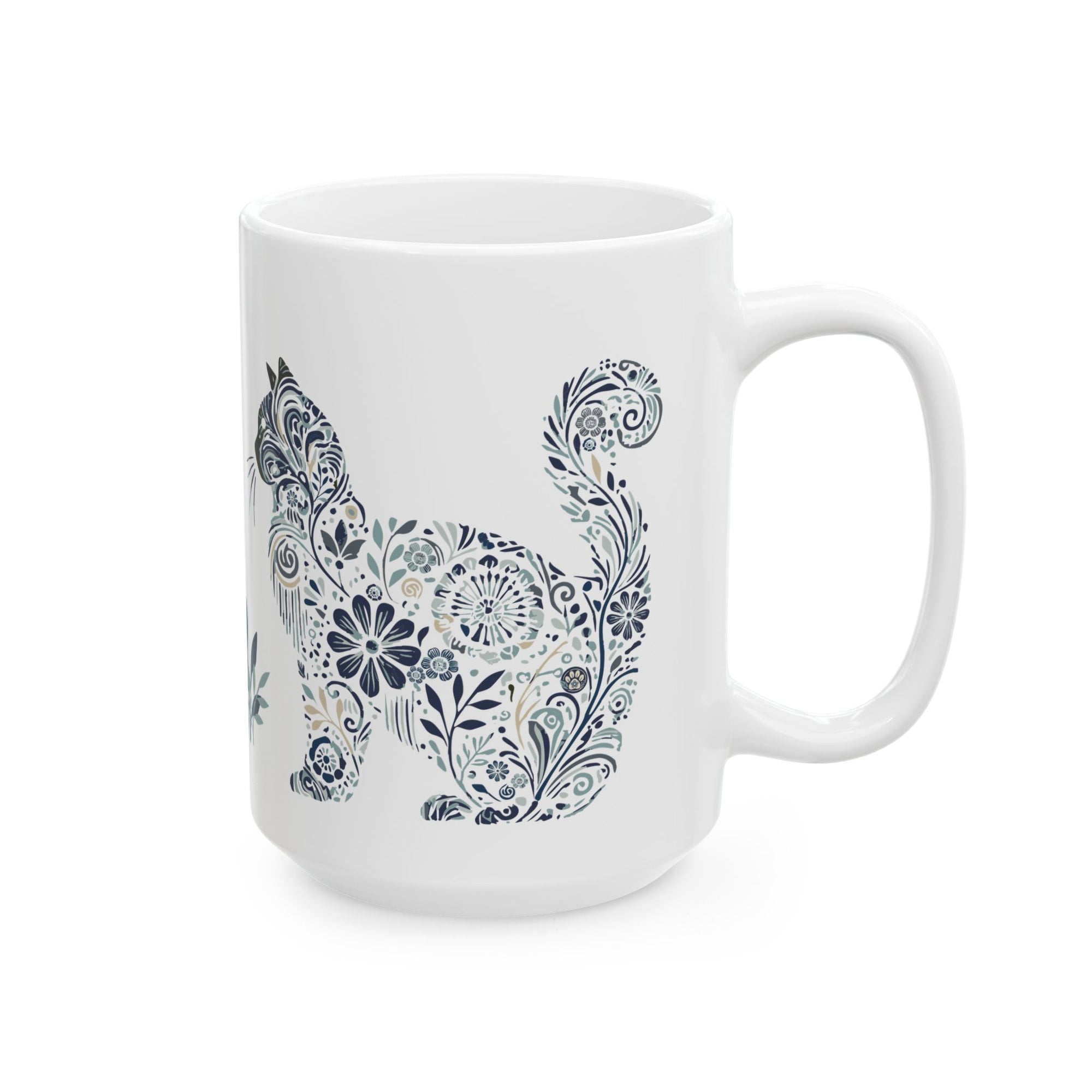 Catflix &amp; Chill: Right-Handed Mug