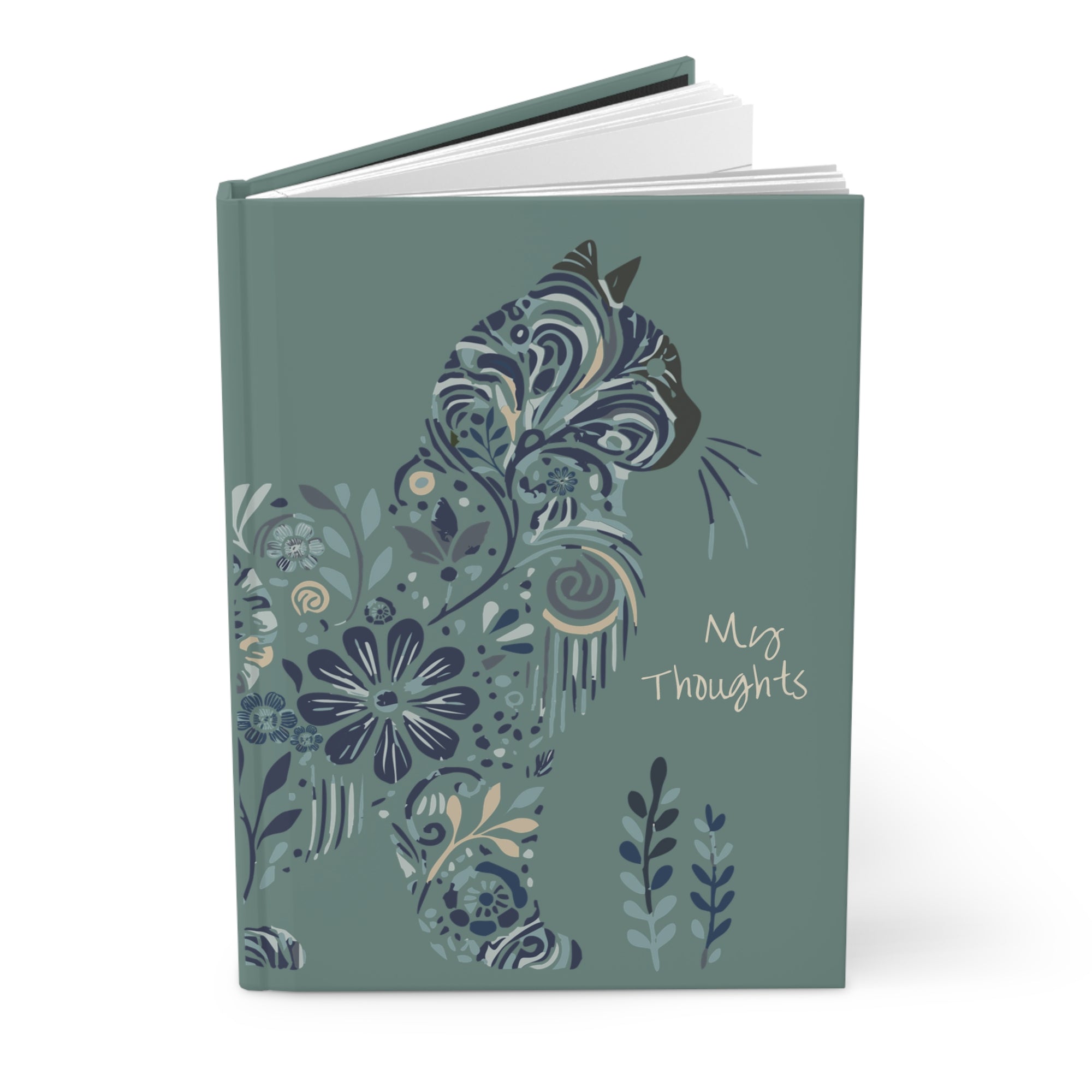 Catflix &amp; Chill: Hardcover Matte Journal