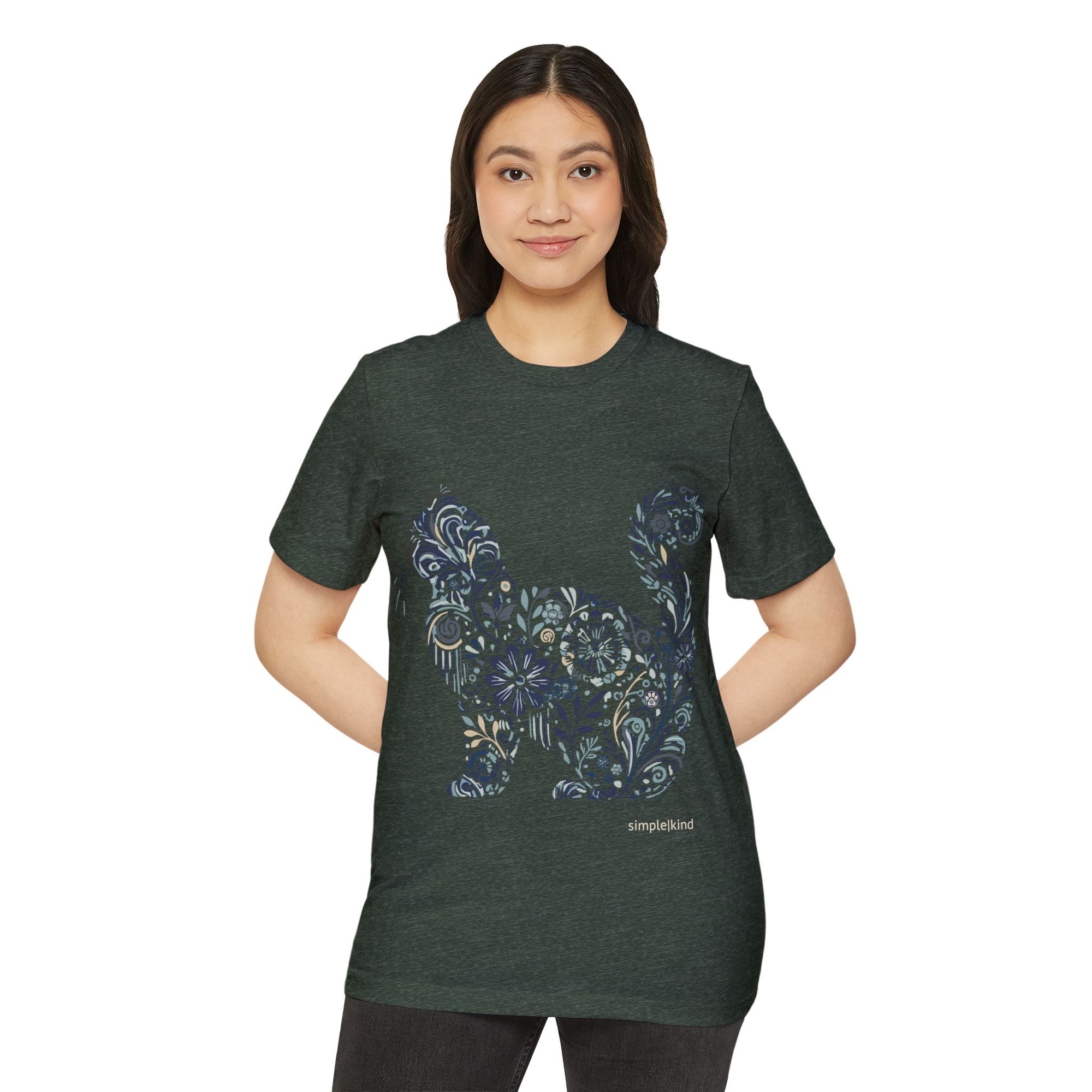 Catflix &amp; Chill: Organic+Recycled Unisex Eco-Tee
