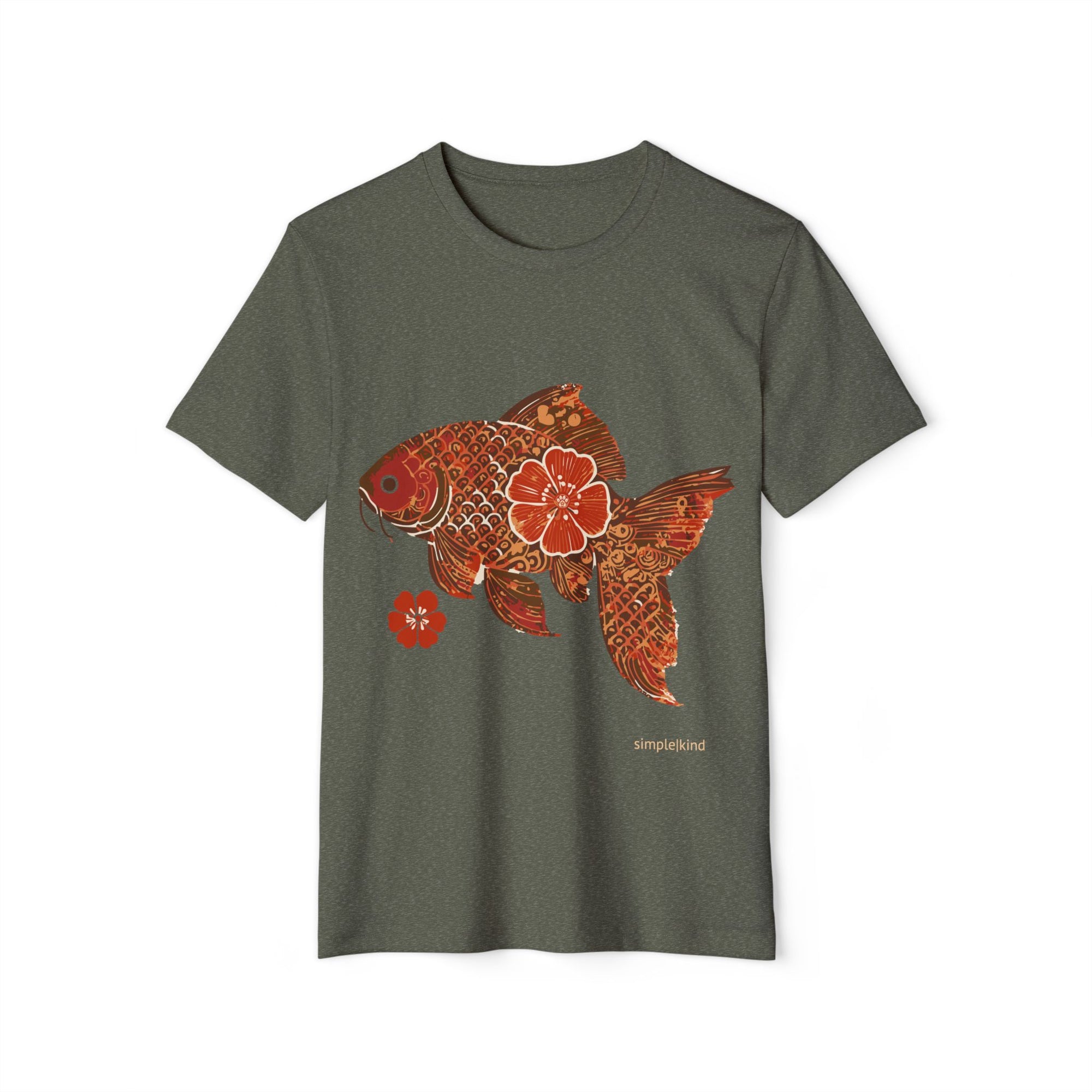 Fishionista: Organic+Recycled Unisex Eco-Tee