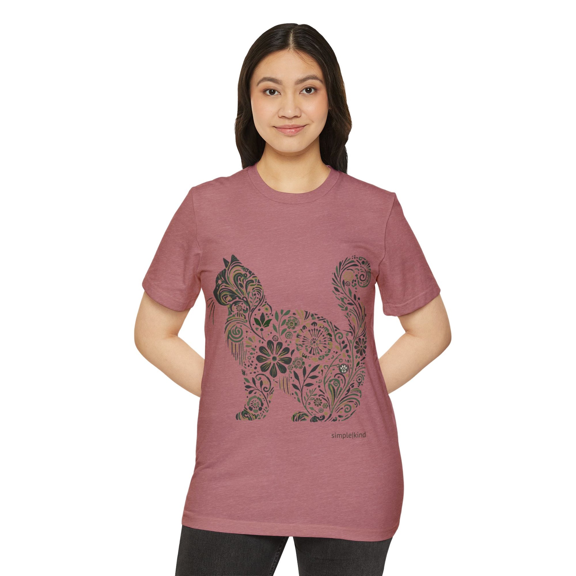 Catflix &amp; Chill: Organic+Recycled Unisex Eco-Tee